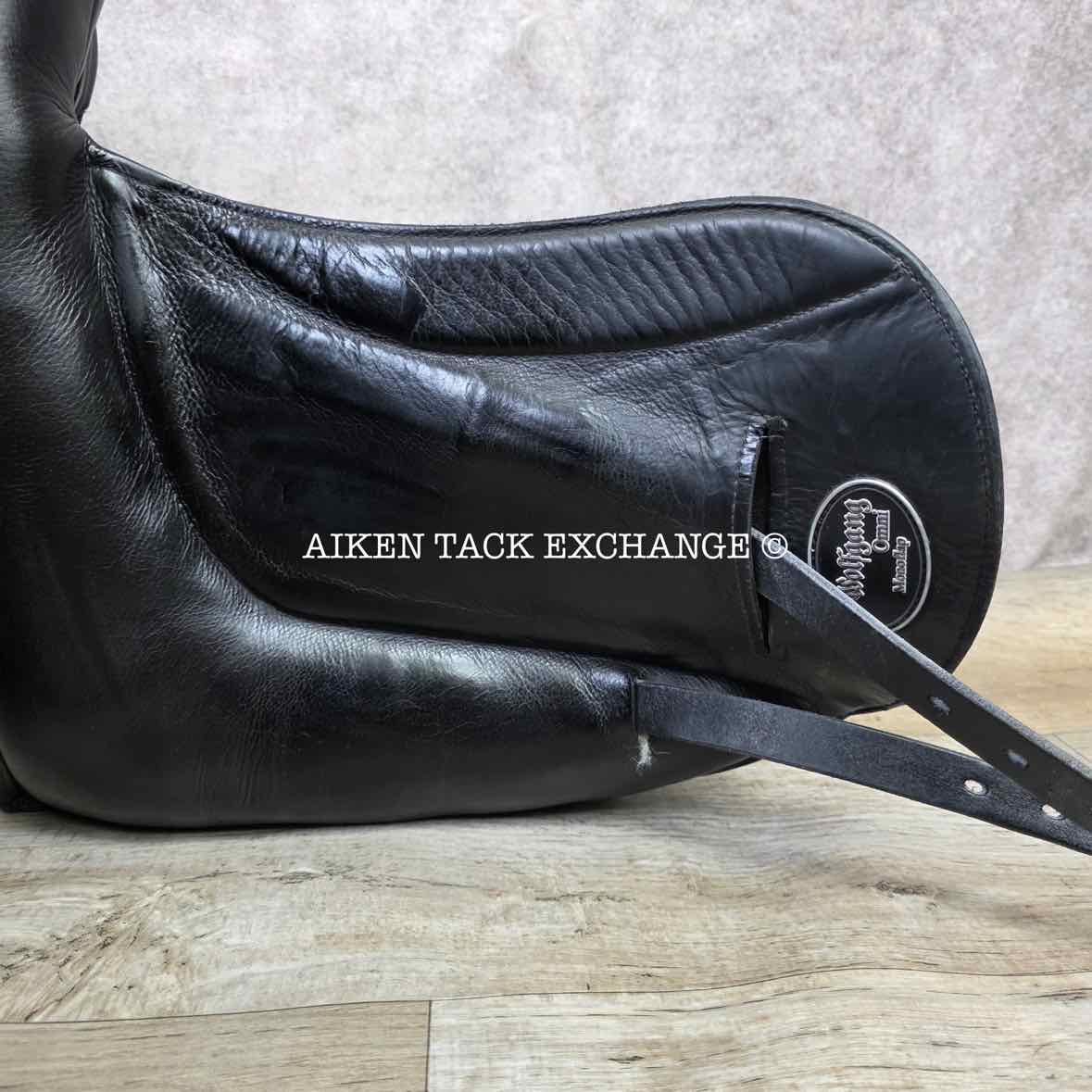 2015 Custom Saddlery Wolfgang Omni Dressage Saddle, 18" Seat, Adjustable Tree, Wool Flocked Panels