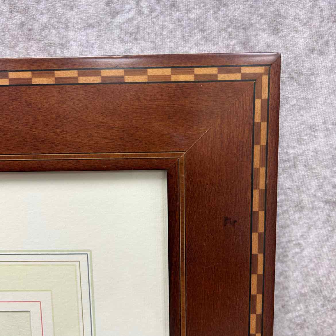 Framed Douglas Stork From Scent to View Hunt Scene, 42" x 27"