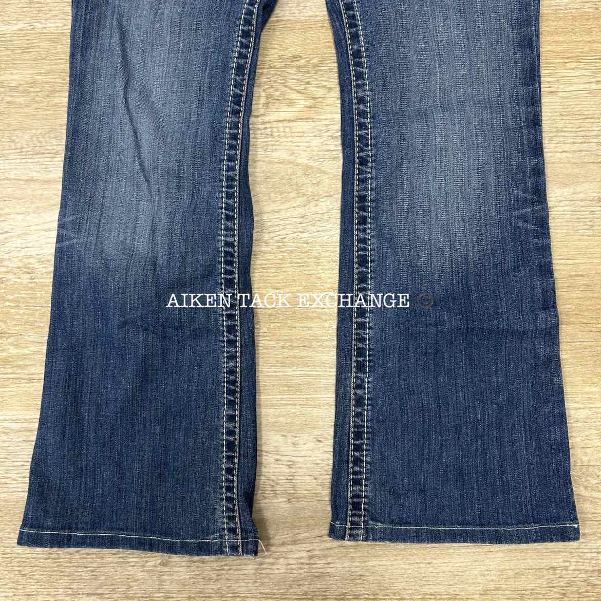 Ariat Mid Rise Boot Cut Jeans, Size 26 Short