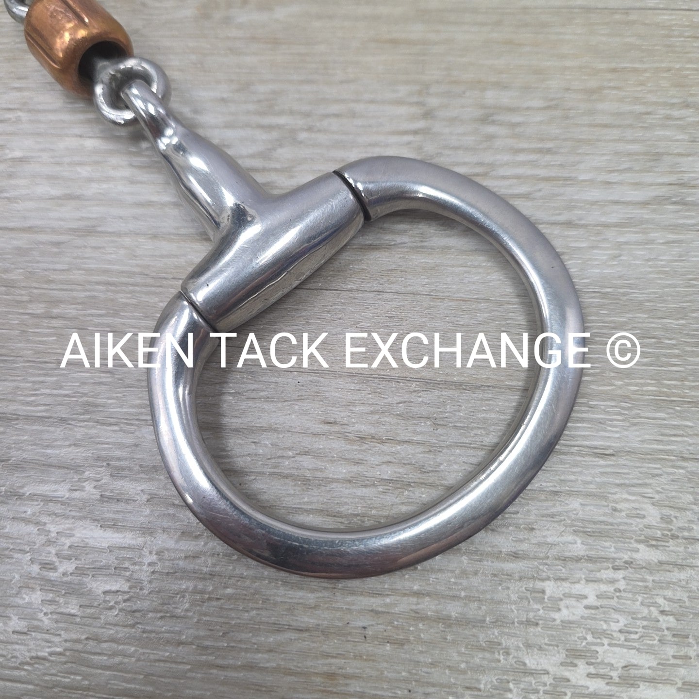Double Joint Eggbutt Bit with Copper Roller 5"