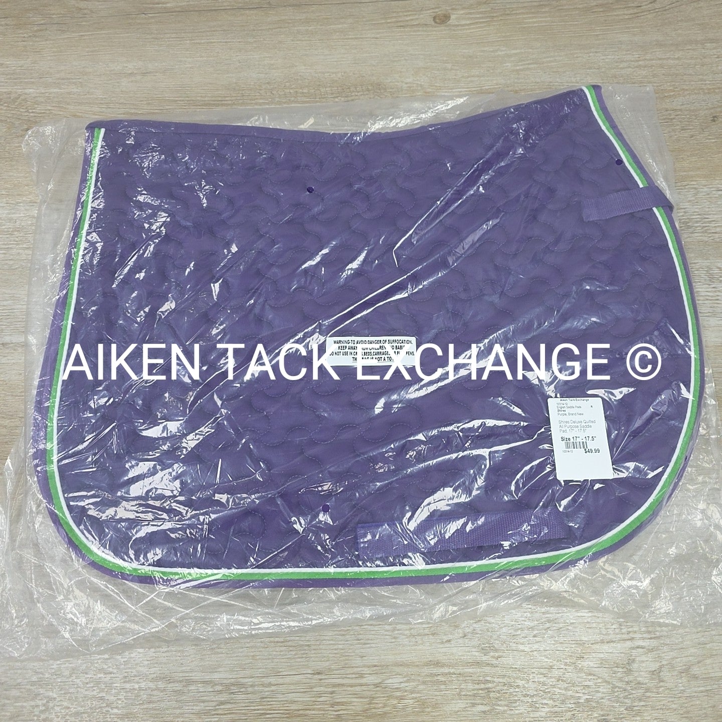 Shires Deluxe Quilted All Purpose Saddle Pad, 17" - 17.5"