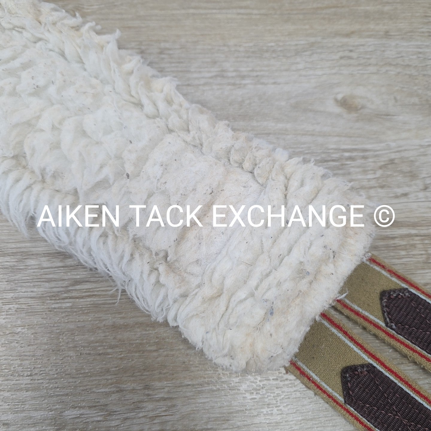 Ovation Fleece Lined Double End Elastic Girth, 52"