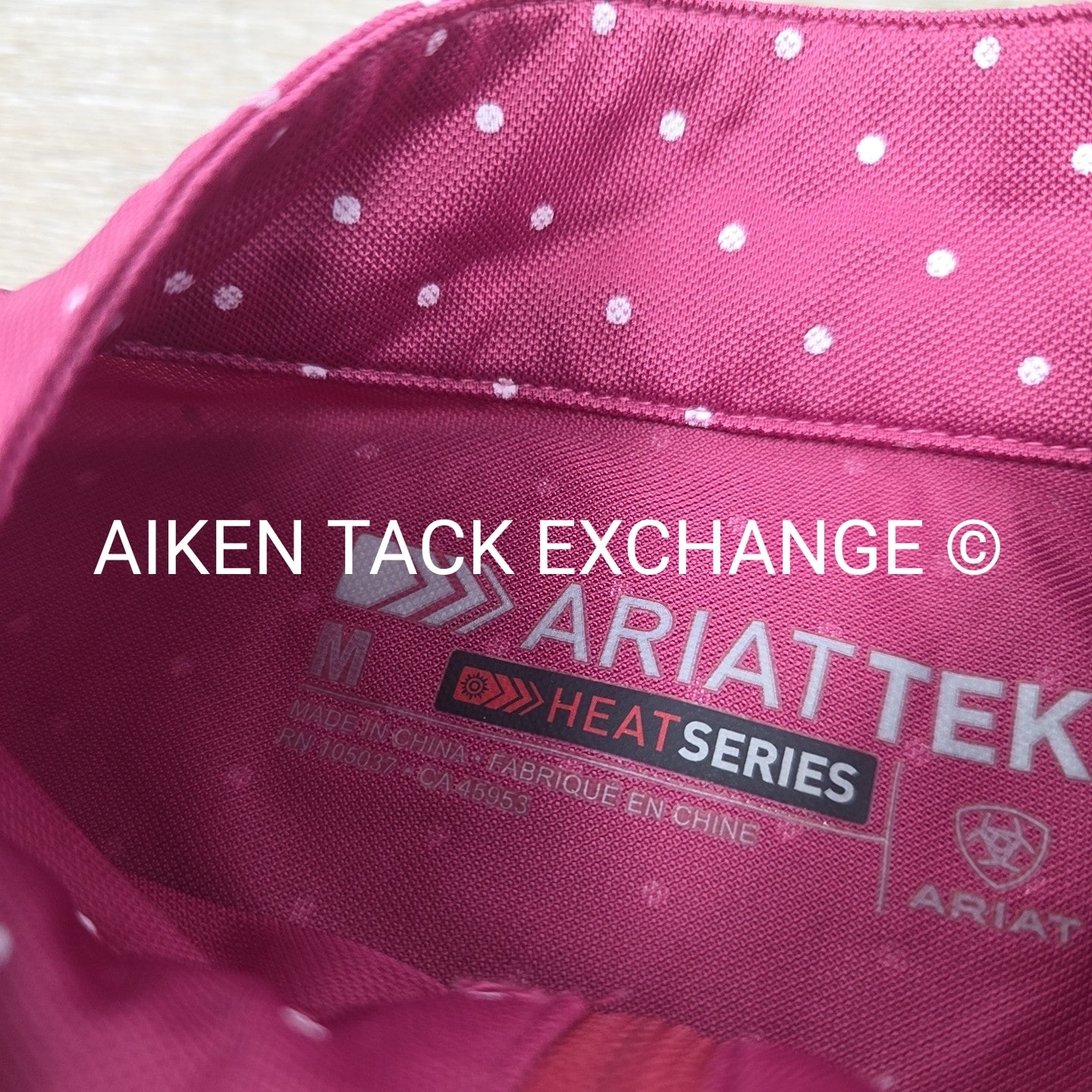 Ariat Sunstopper Long Sleeve Sun Shirt, Size Medium