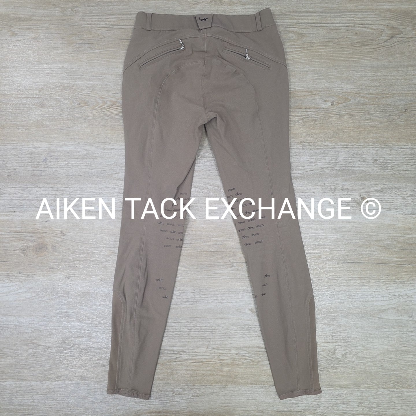 Schockemohle Cindy Silicone Grip Knee Patch Breeches, Women's 24R