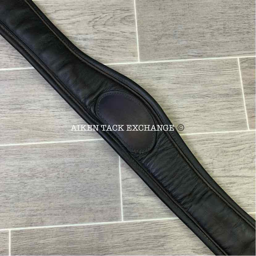 Albion AP / Jump Shaped Padded Leather Girth, Brown, 56"
