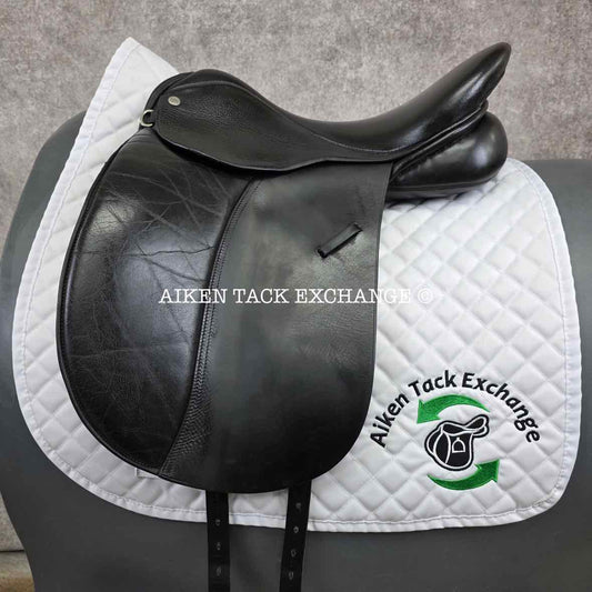 Klimke Miller's KMD Dressage Saddle, 17.5" Seat, M/MW Tree, Wool Flocked Panels