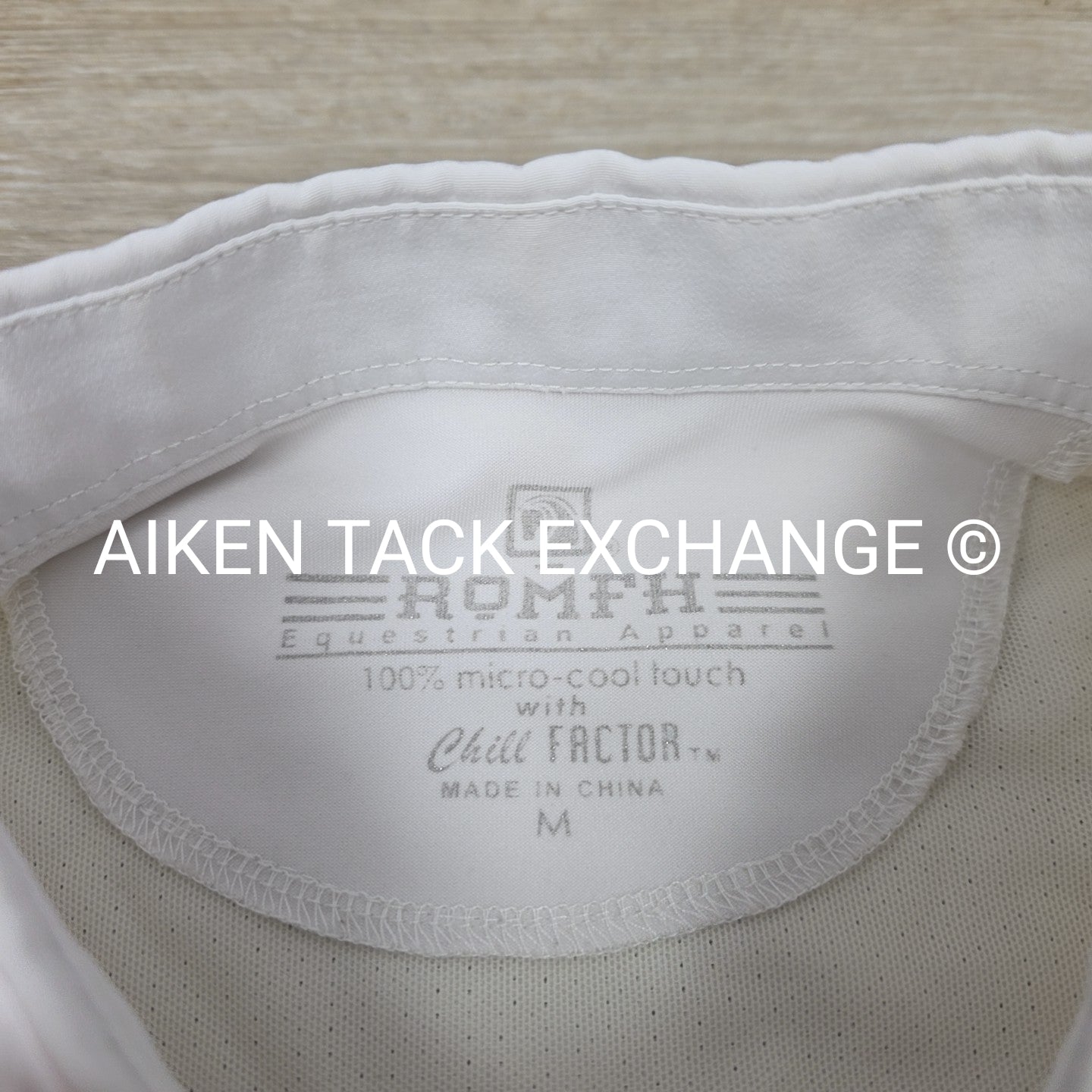 Romfh Competitor Long Sleeve Show Shirt, Size Medium