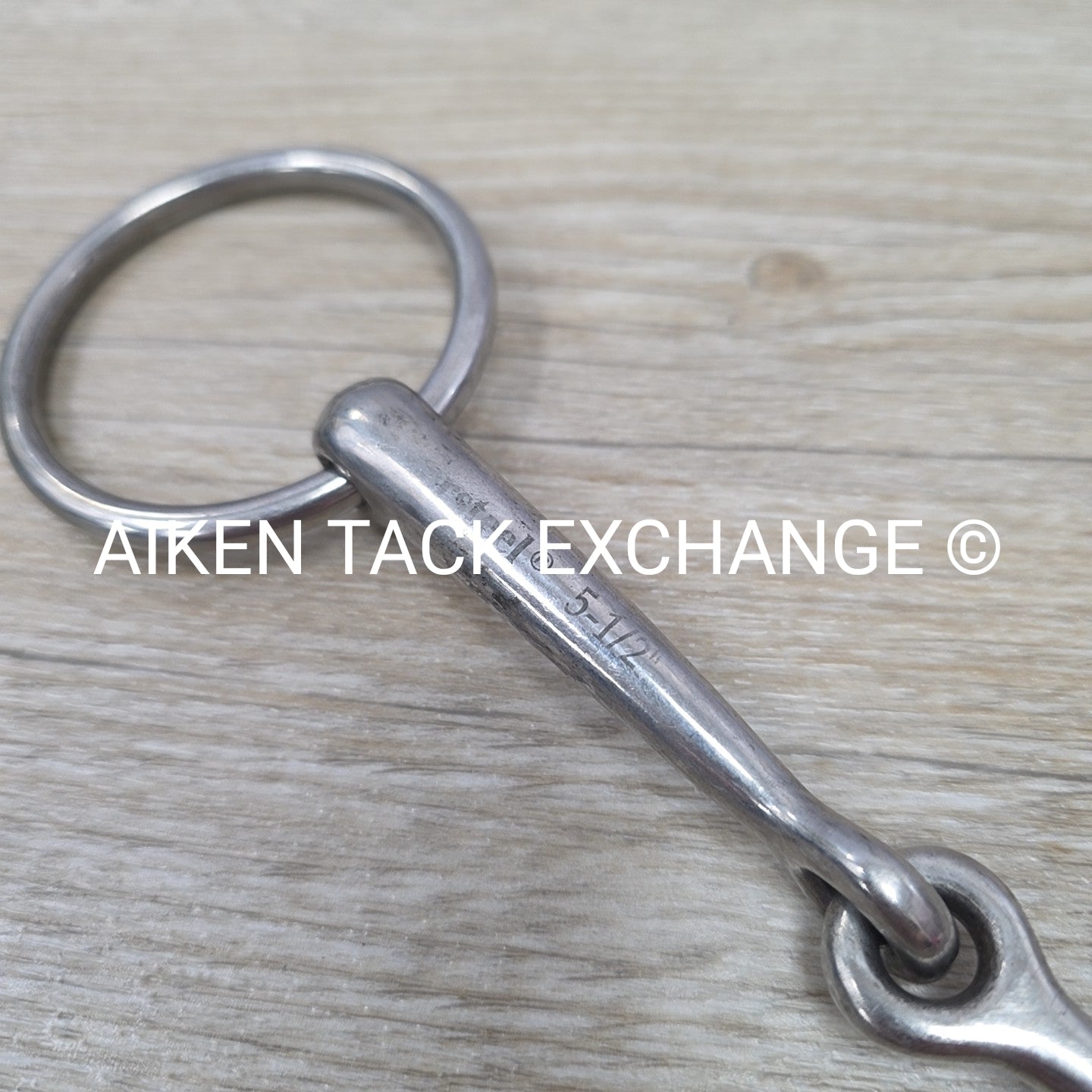 Korsteel Single Joint Loose Ring Bradoon Bit 5.5"