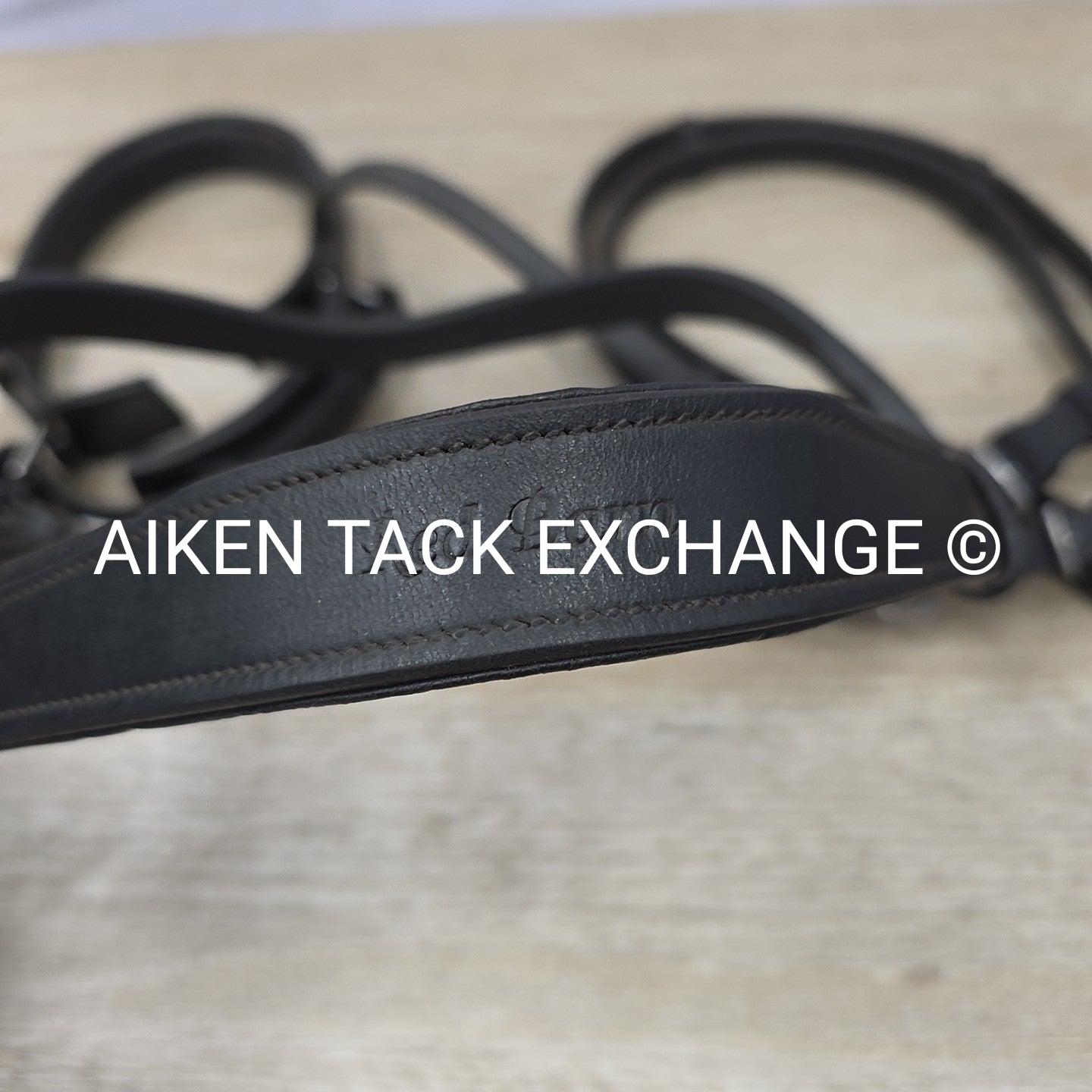 KL Select Monocrown Double Weymouth Bridle with Both Reins, Black, Size Full