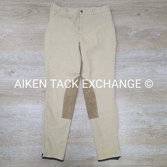 Trainer's Choice Knee Patch Breeches, Size 34 L