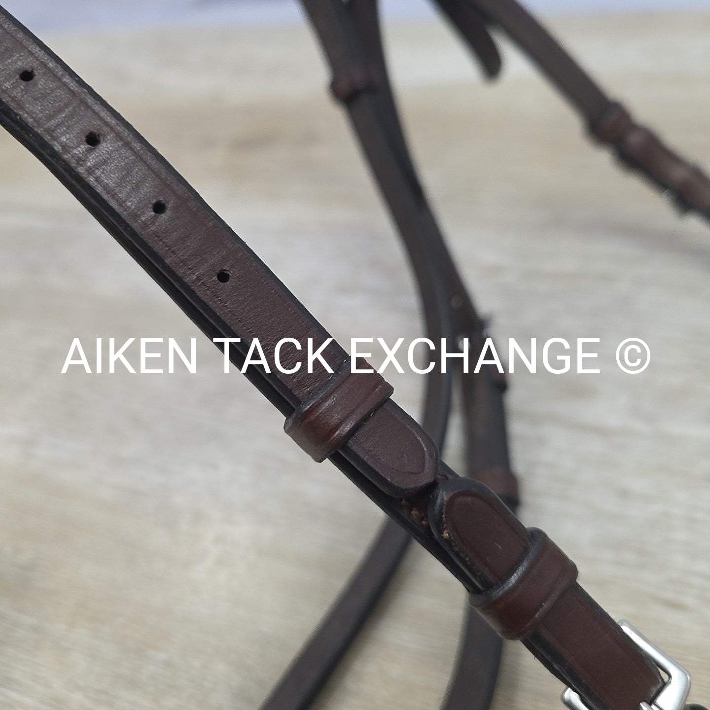 Trust Equestrian Hickstead Hackamore Bridle, No Reins, Brown, Size Full