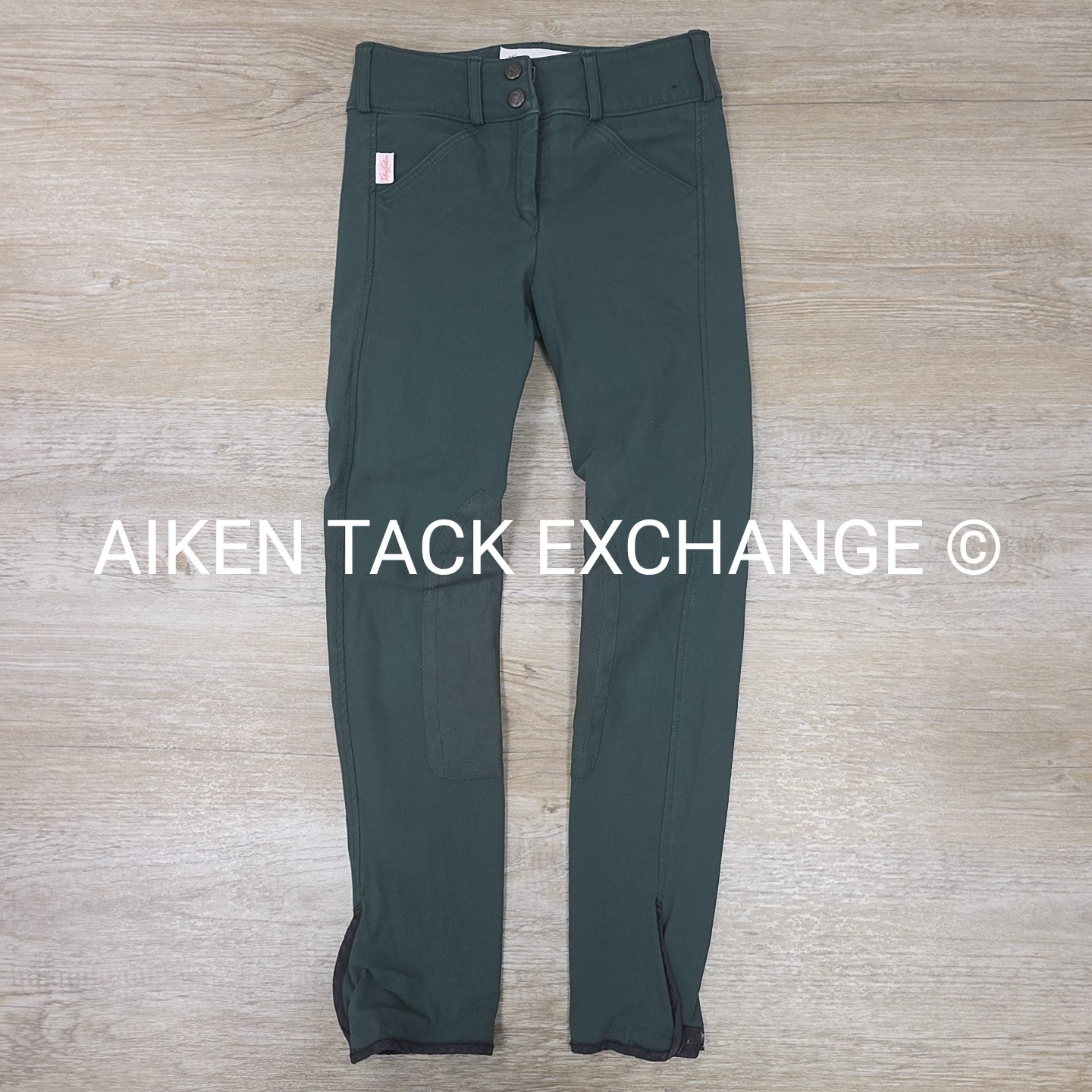 Tailored Sportsman Trophy Hunter Knee Patch Breeches, Size 10 R
