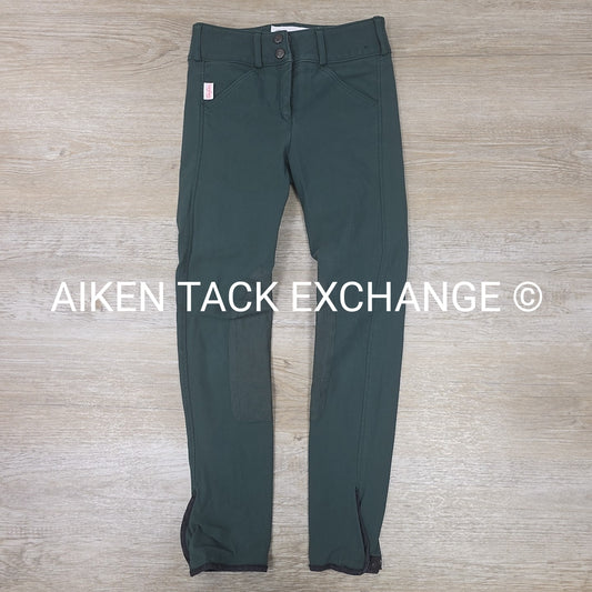 Tailored Sportsman Trophy Hunter Knee Patch Breeches, Size 10 R