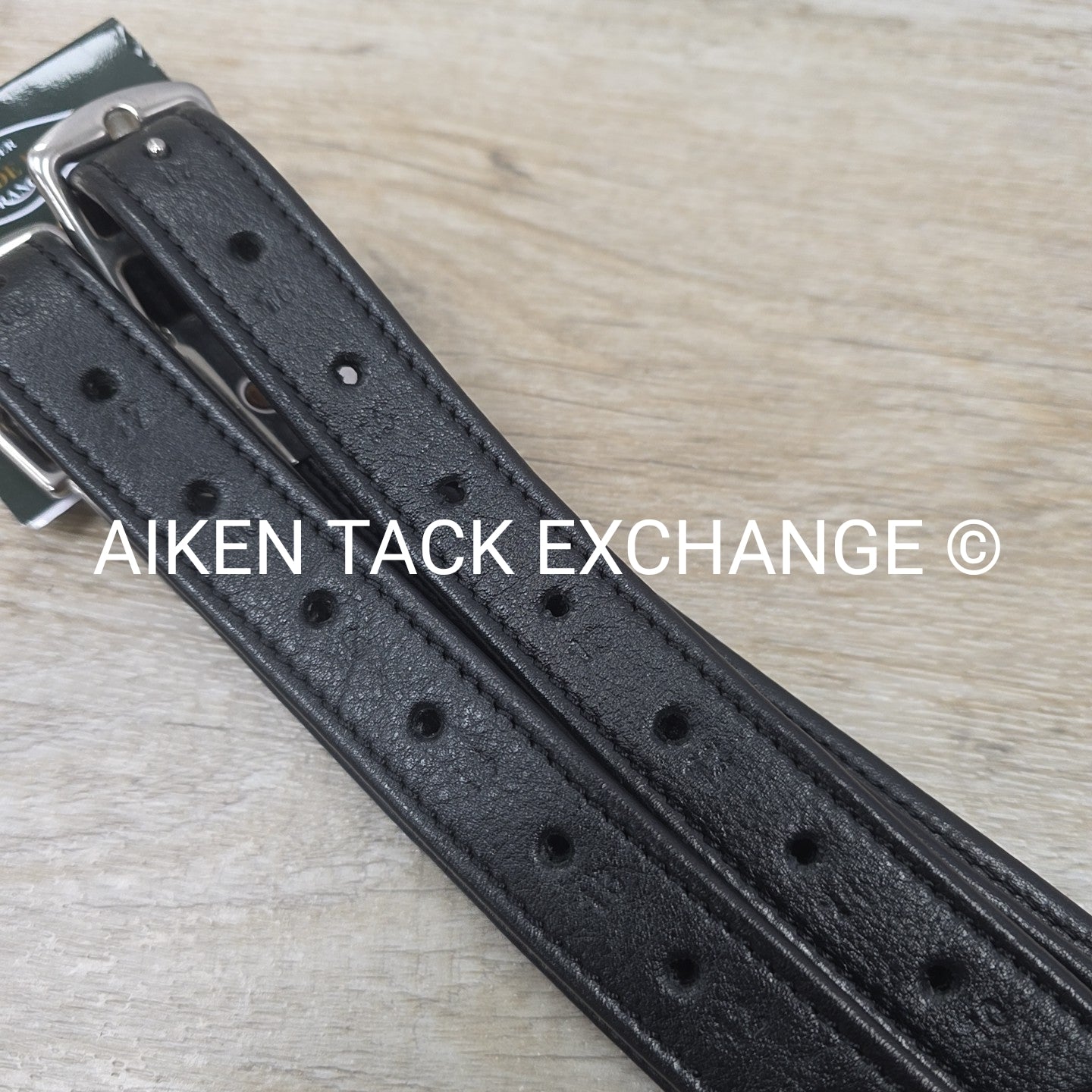 HDR Triple Covered Close Contact Stirrup Leathers, Black, 60"