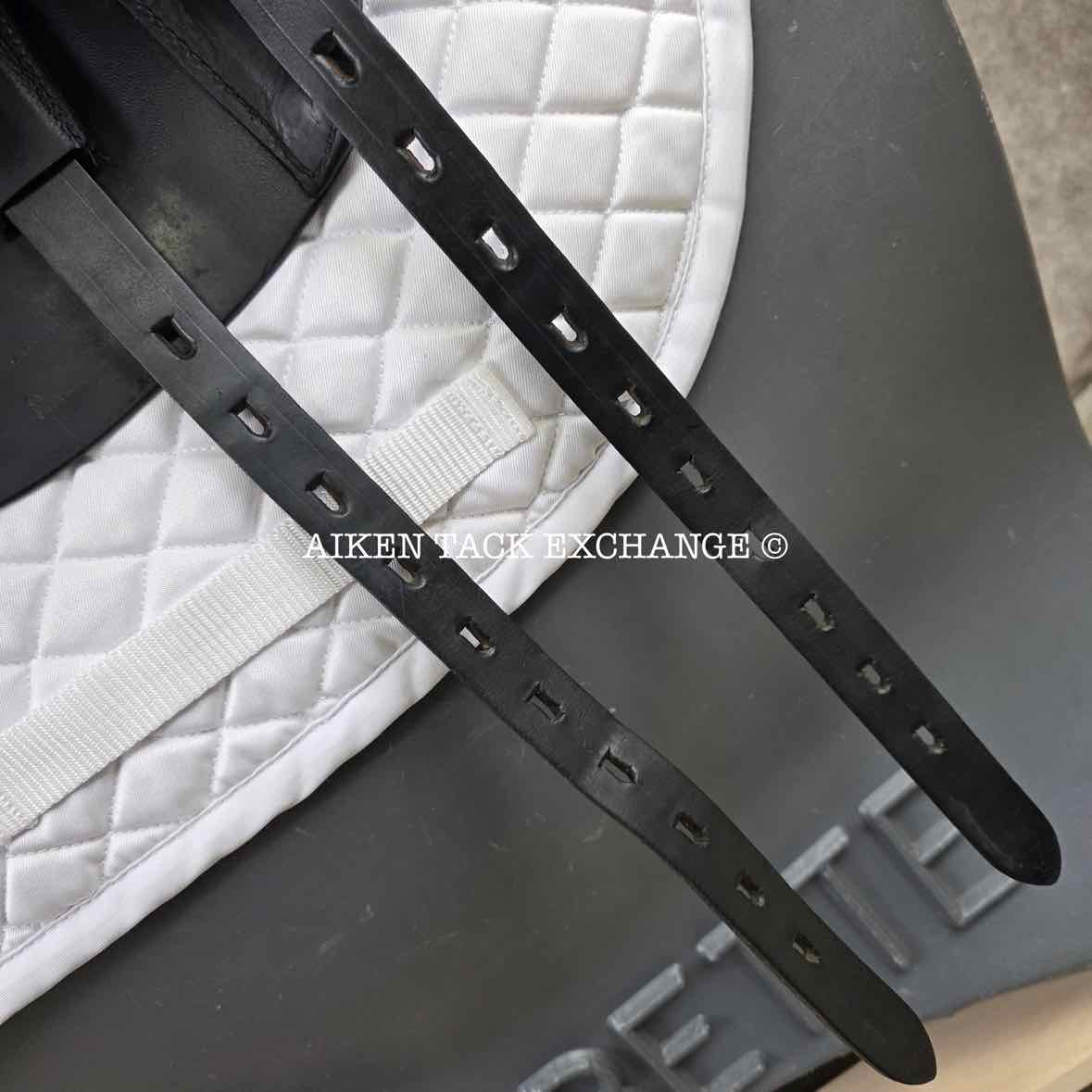 2021 Black Country Carlow Dressage Saddle, 18" Seat, Medium Wide Tree, Wool Flocked Panels