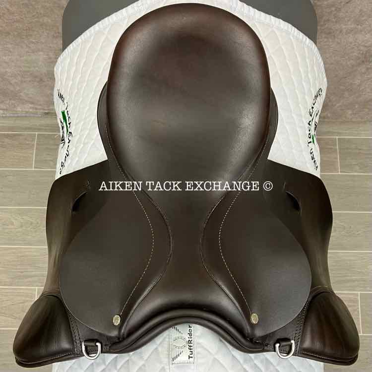 Barnsby All Purpose Saddle, 15" Seat, Wide Tree, Wool Flocked Panels
