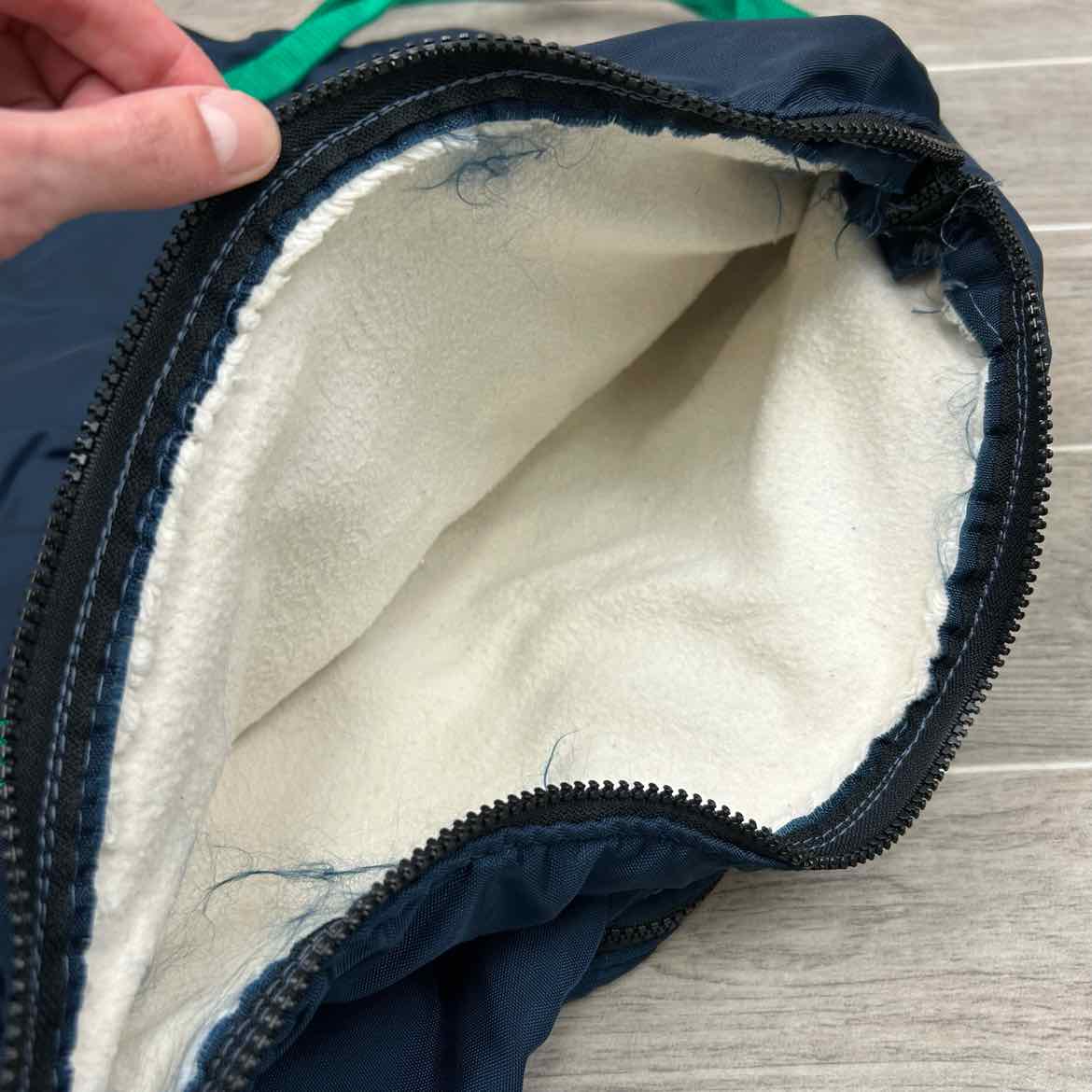 Fleece Lined Saddle Carrier Case with Monogram Embroidery
