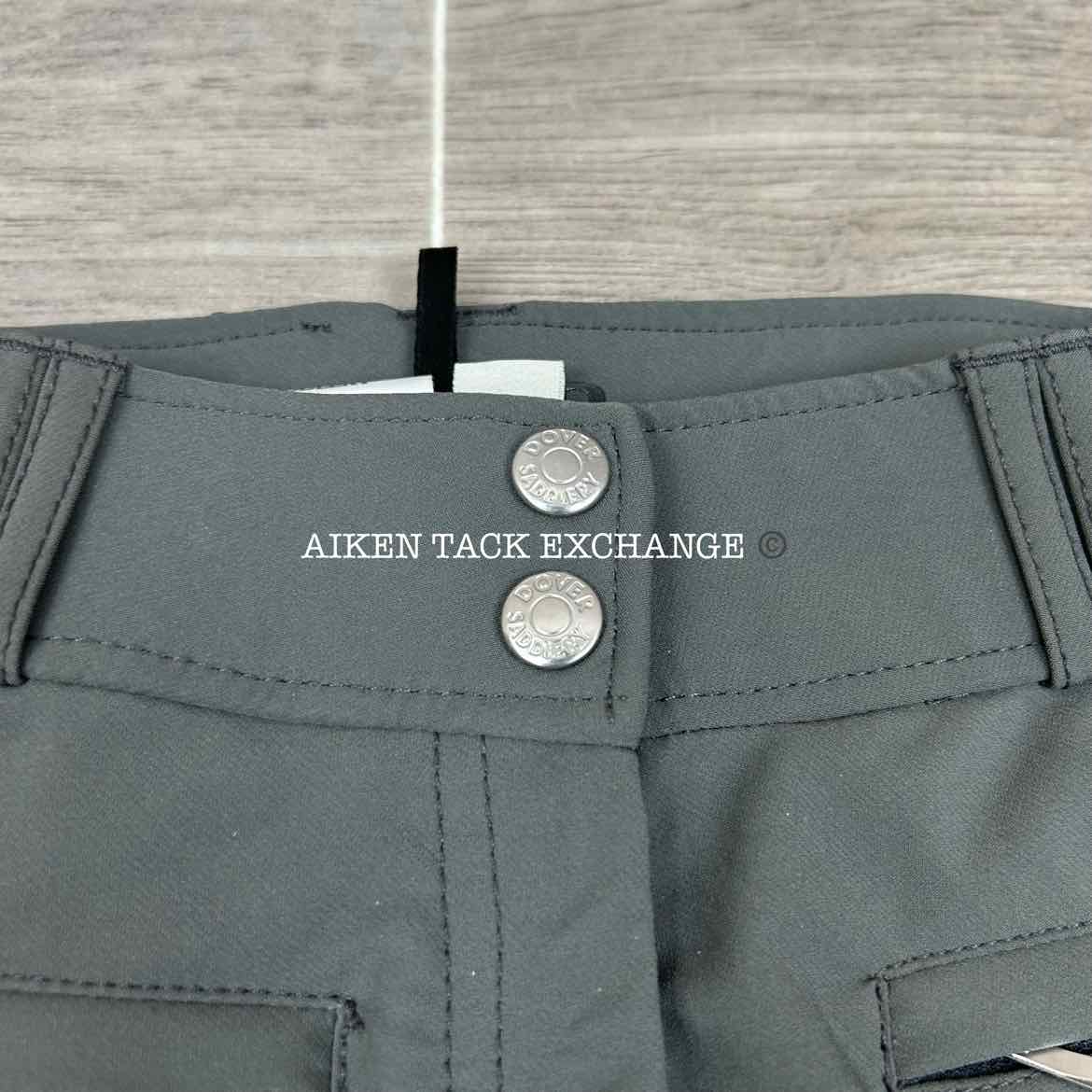 Dover Saddlery Silicone Grip Knee Patch Breeches, Size 28
