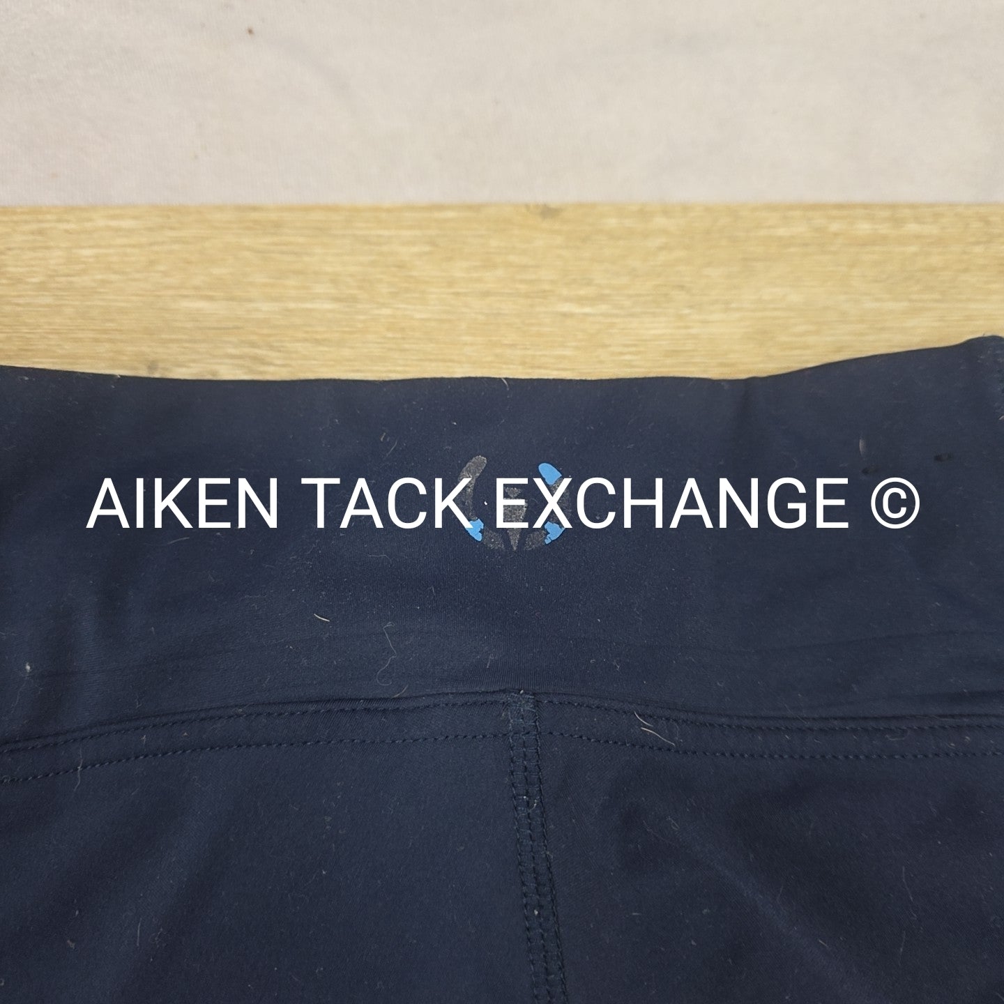 Kerrits Fleece Lite Silicone Grip Knee Patch Tights, Size Medium