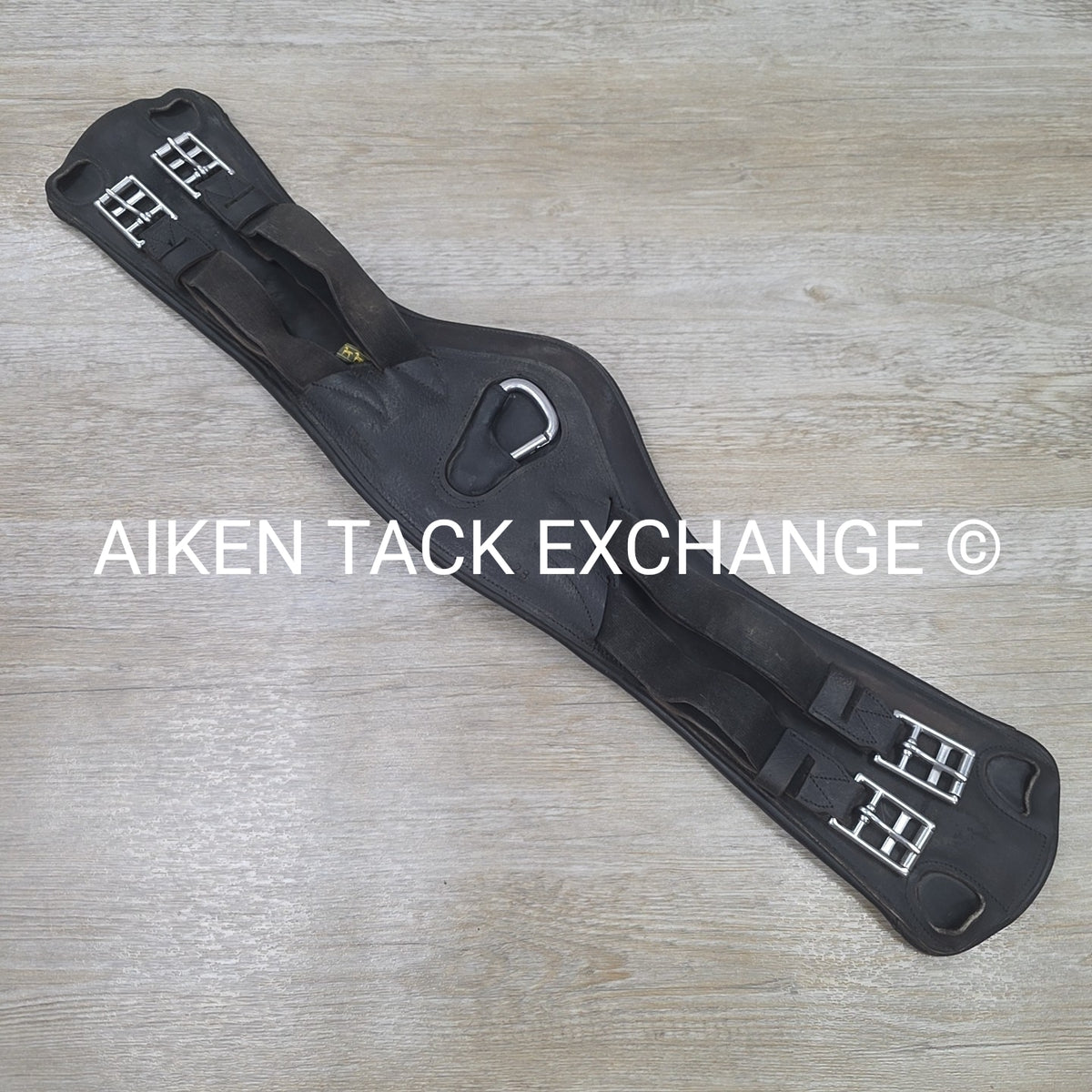 Devoucoux V Strap Girth, Black, Size 28"