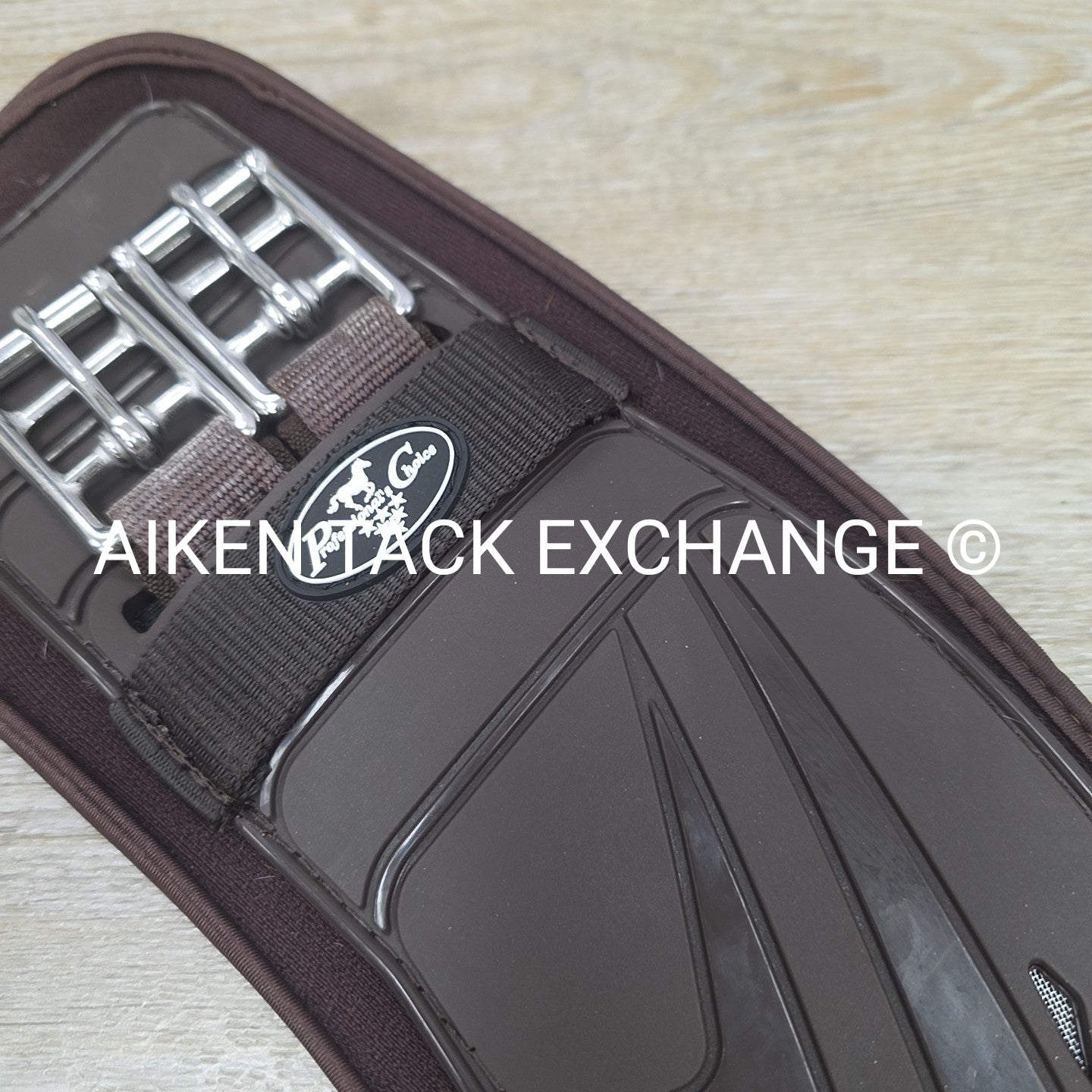 Professional's Choice VenTech Contour Monoflap Girth with Neoprene Lining, Brown