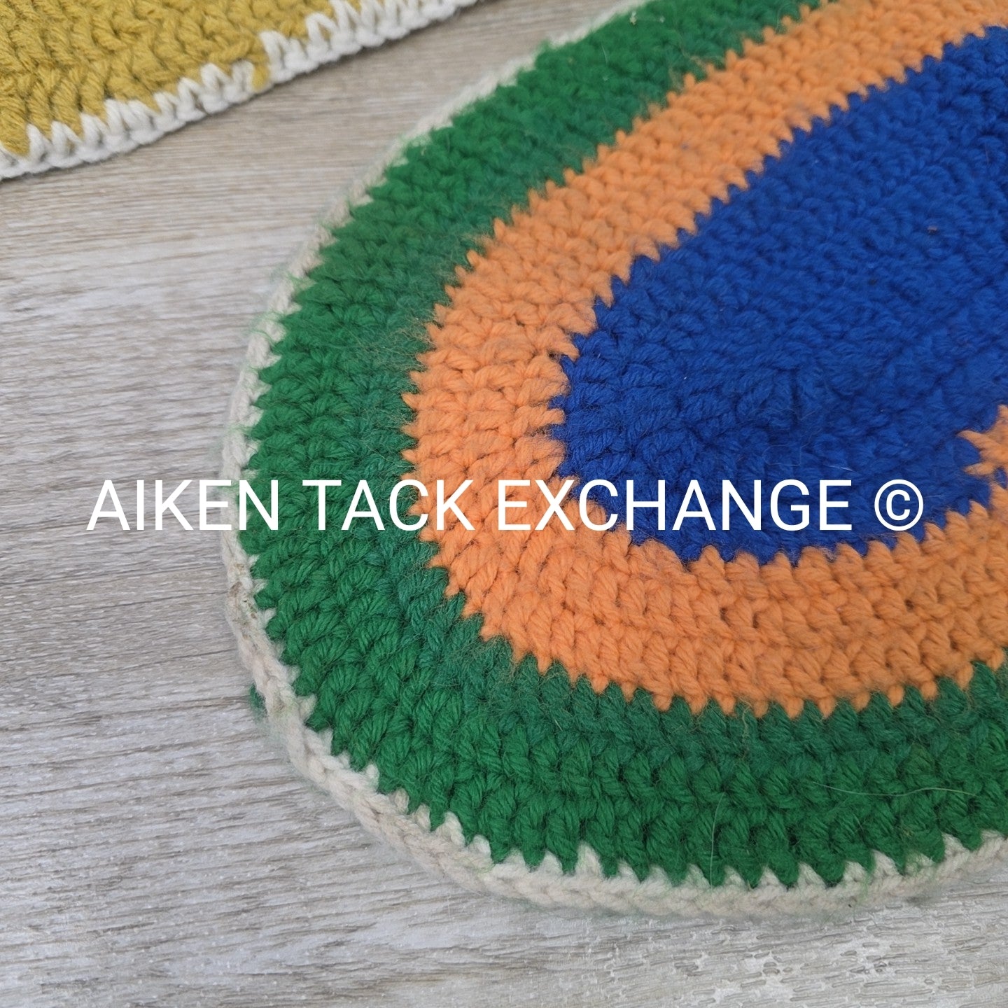 BARGAIN BUNDLE: 2 Crocheted Pommel Pads