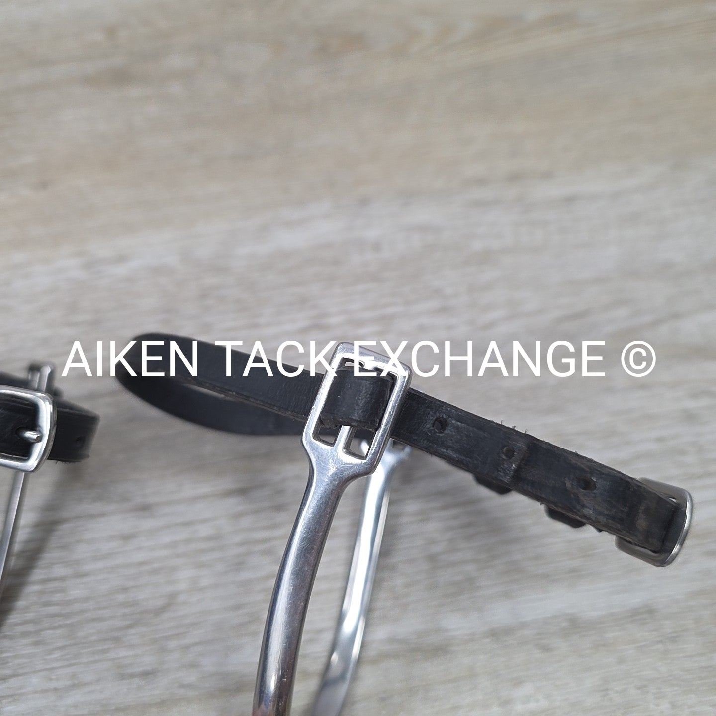 Spurs with Leather Spur Straps