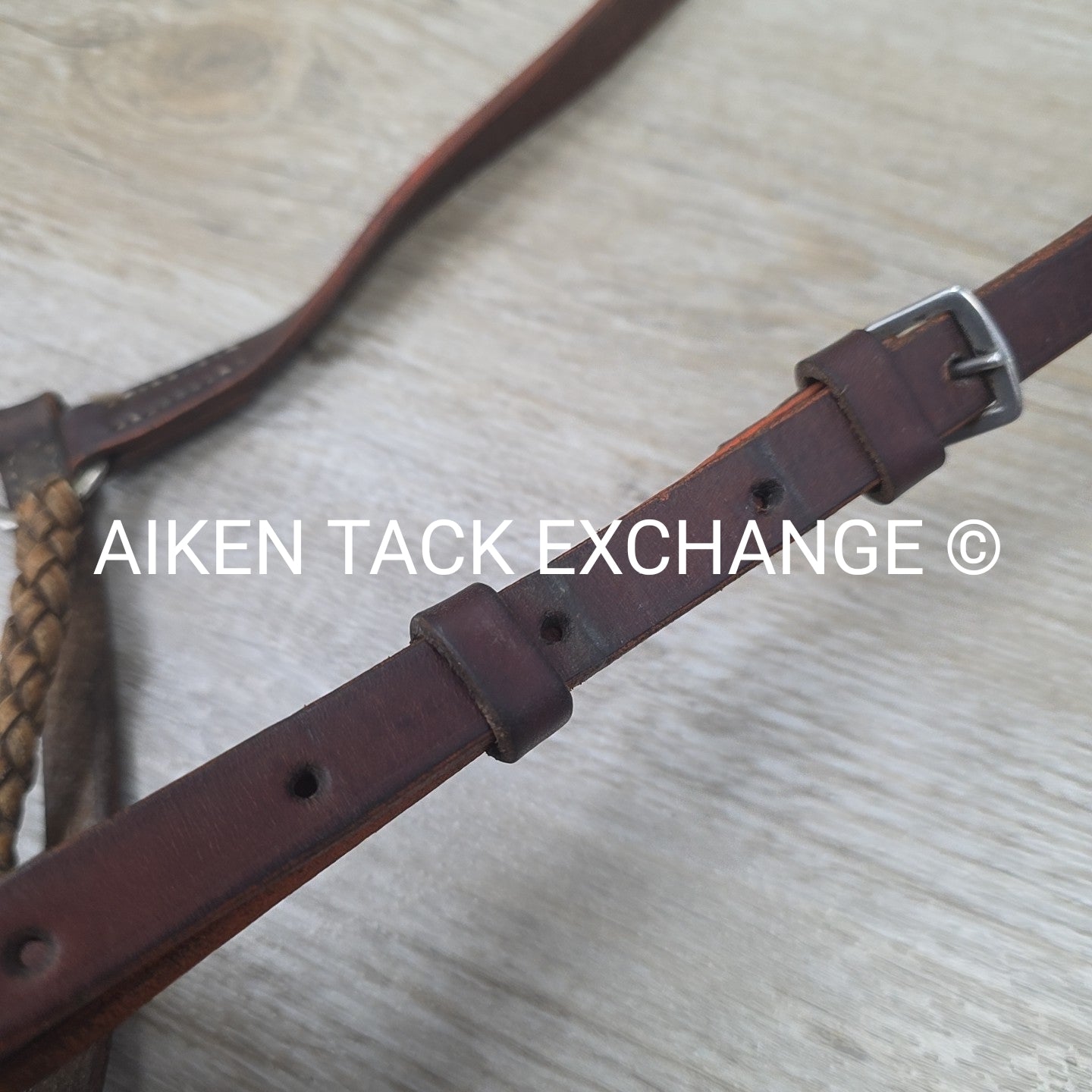 BARGAIN BUNDLE: 2 Round Braided Rawhide Drop Nosebands