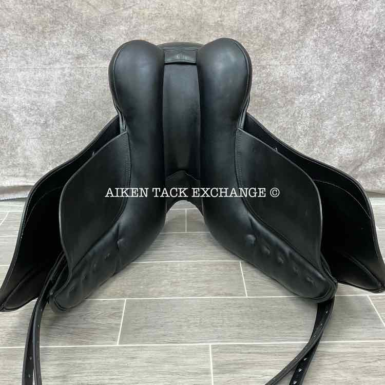 2014 PDS Carl Hester Grande Alto Dressage Saddle, 17.5" Seat, Adjustable Tree - Changeable Gullet, Wool Flocked Panels
