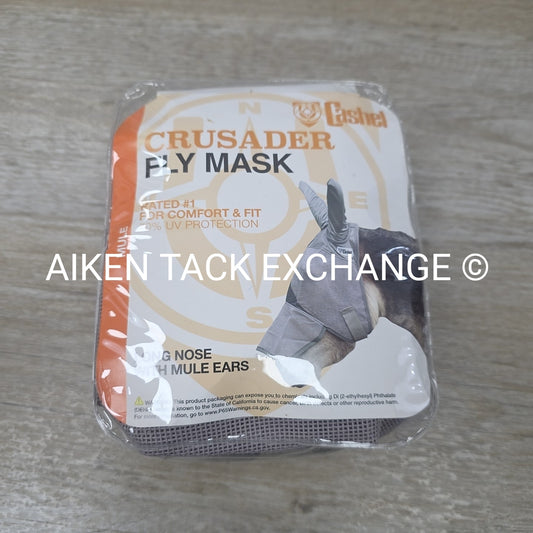 Cashel Crusader Fly Mask Long Nose With Mule Ears, Size Mule Full