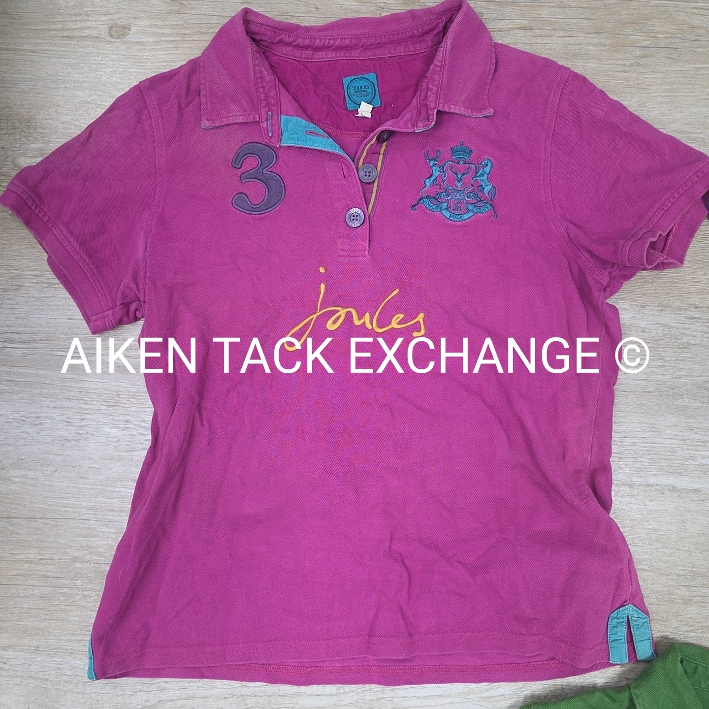 BARGAIN BUNDLE: 3 Joules Short Sleeve Polo Shirts, Size 10