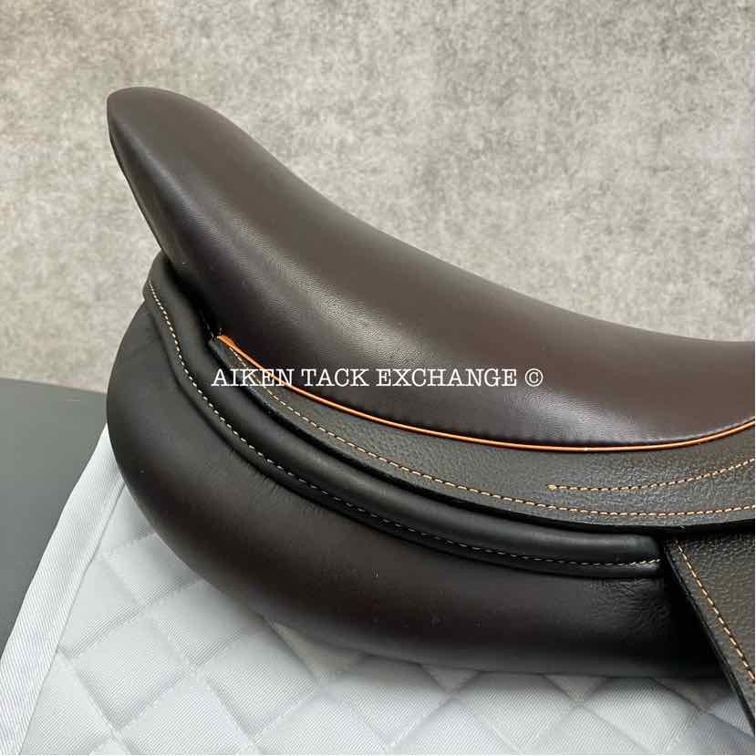 HDR Memor-X Close Contact Jump Saddle, 18.5" Seat, 3.5 Fit - Wide Tree, Foam Panels