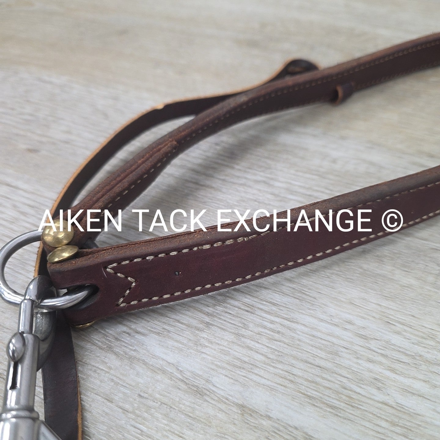 Weaver Leather Noseband with Tie Down Strap