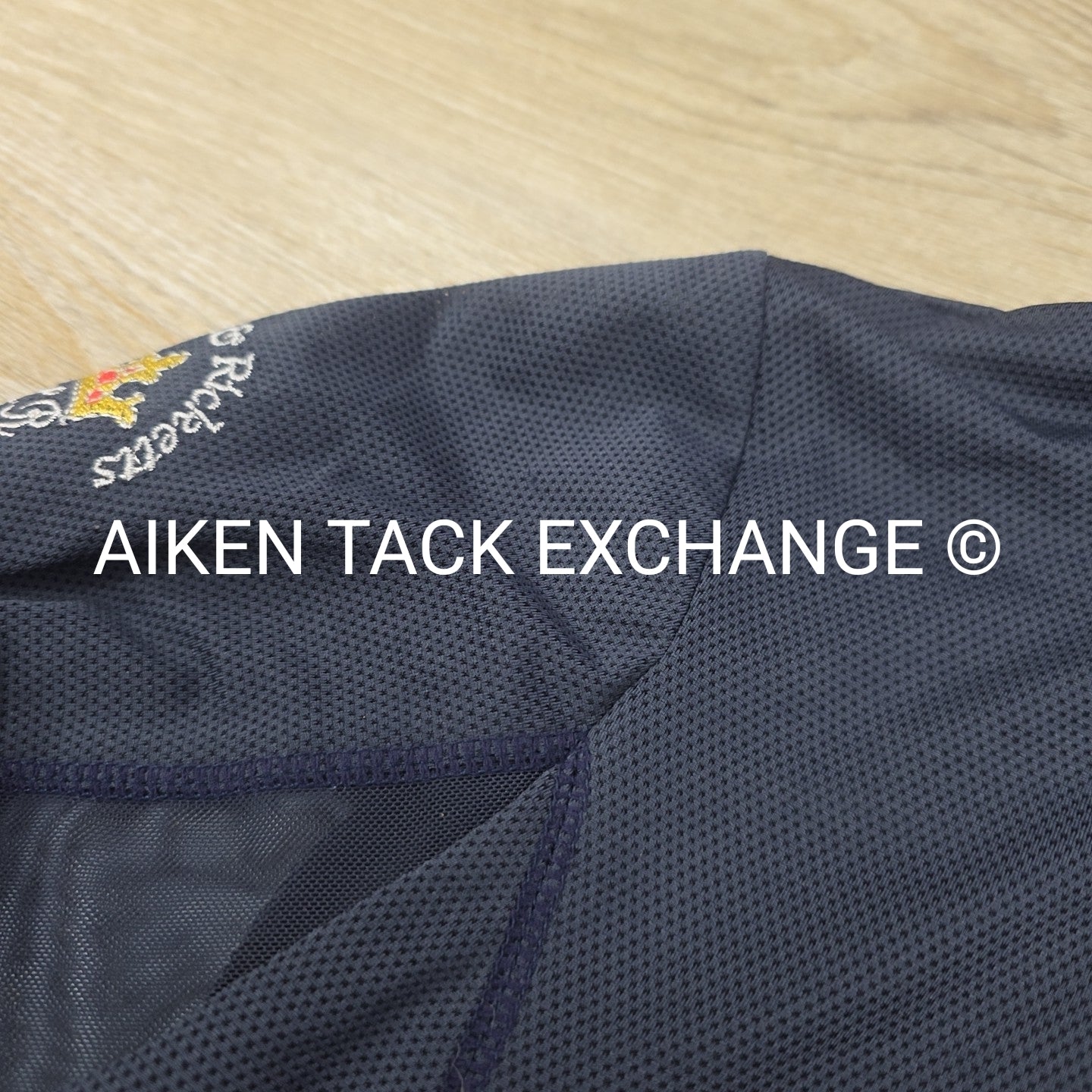 Adrienne Hendrick Saddlery Long Sleeve Sun Shirt, Size Small