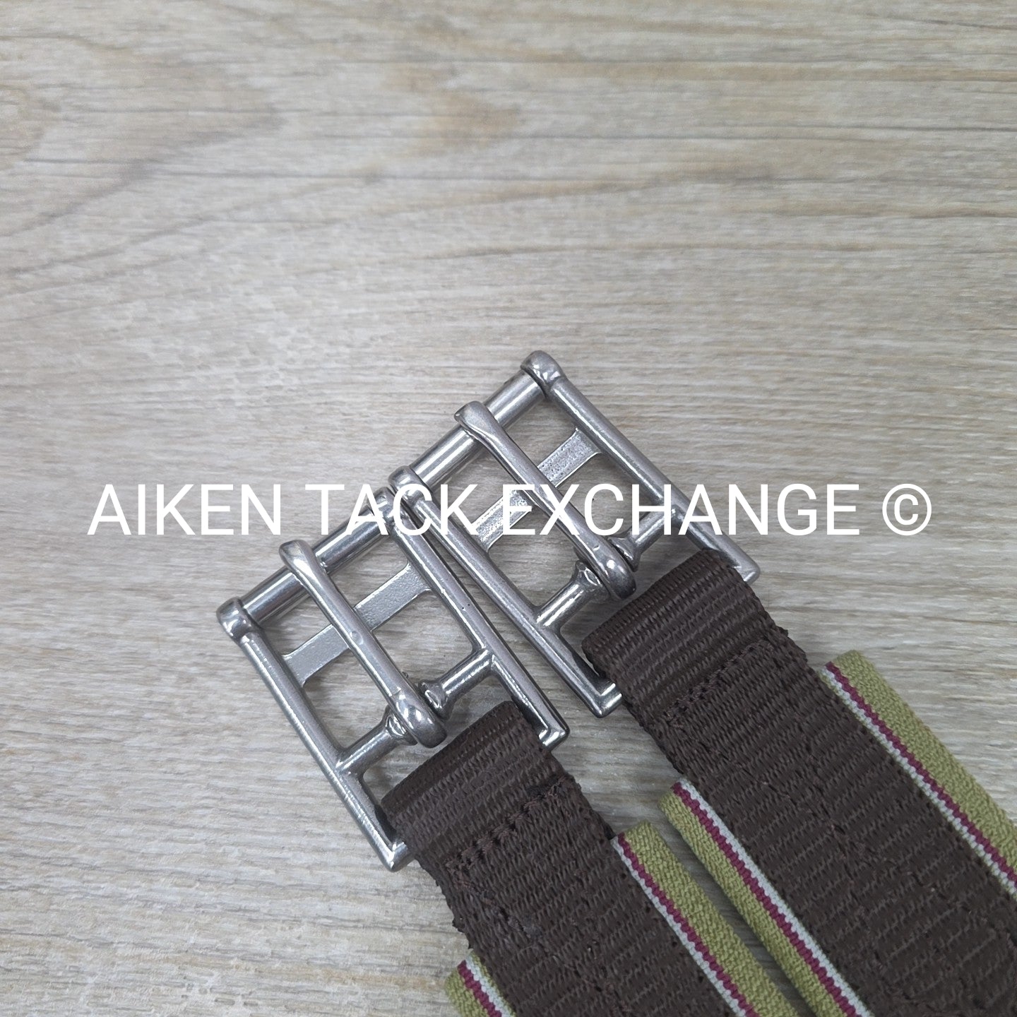 Fleece Girth with Double End Elastic, Brown, 44"