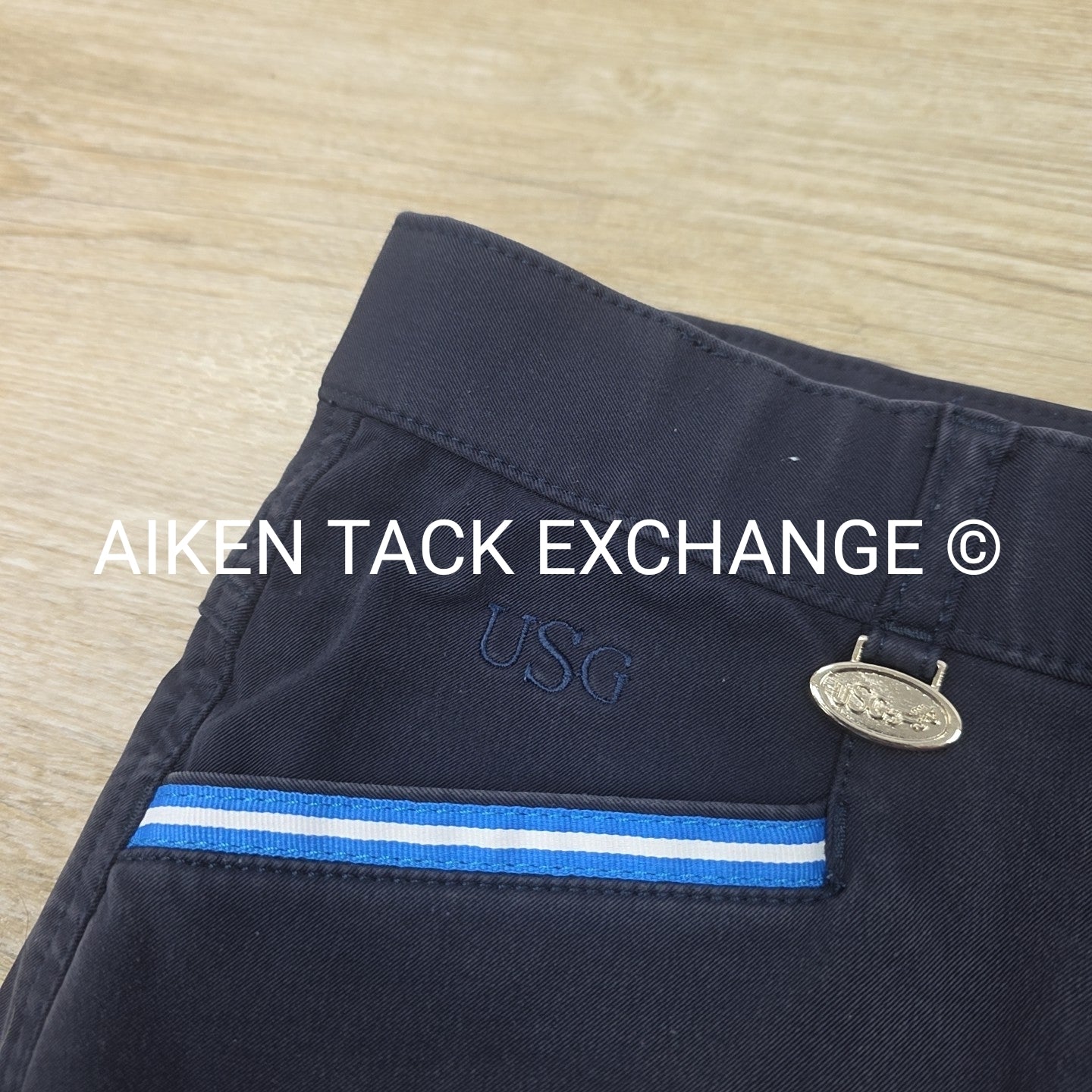 USG by KL Select Silicone Grip Full Seat Breeches, Women's 26 Long