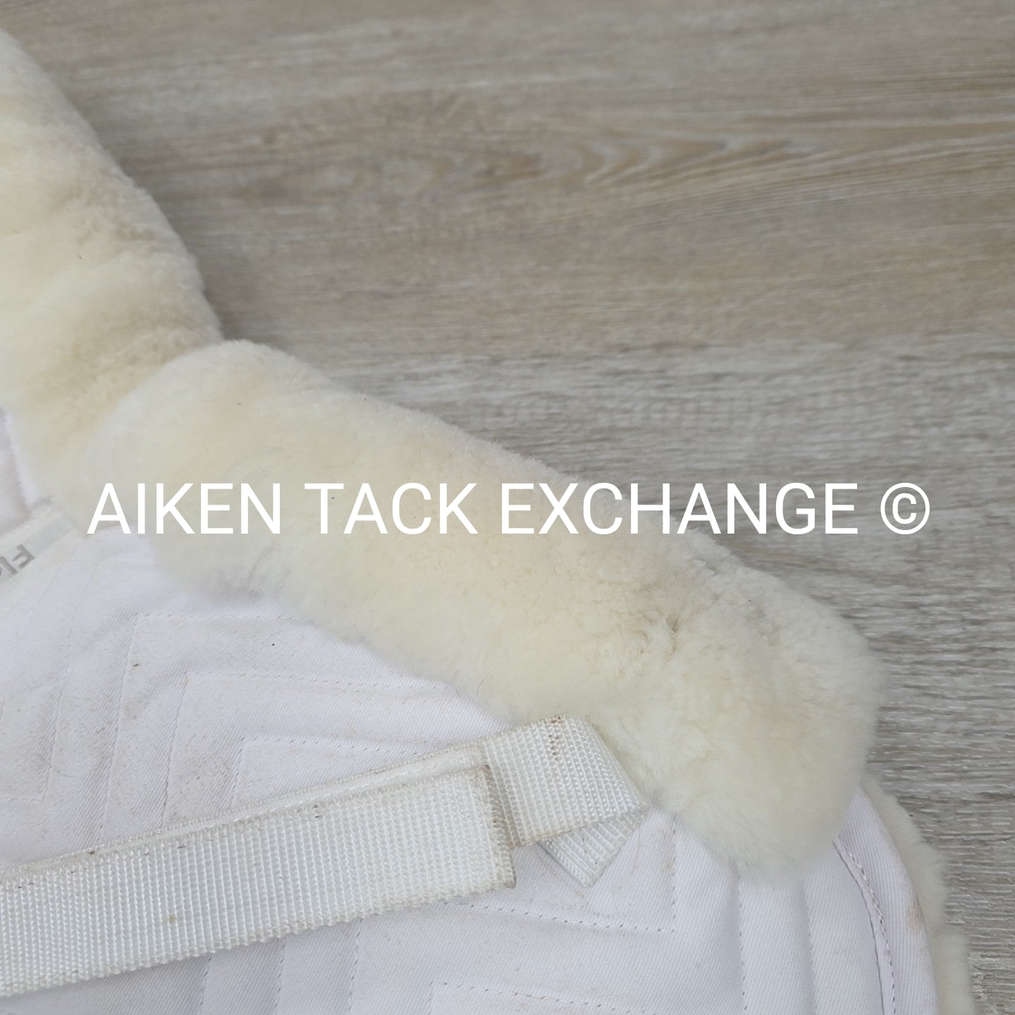 Fleeceworks Perfect Balance Rolled Edge Sheepskin Half Pad with Front Shims, Siz