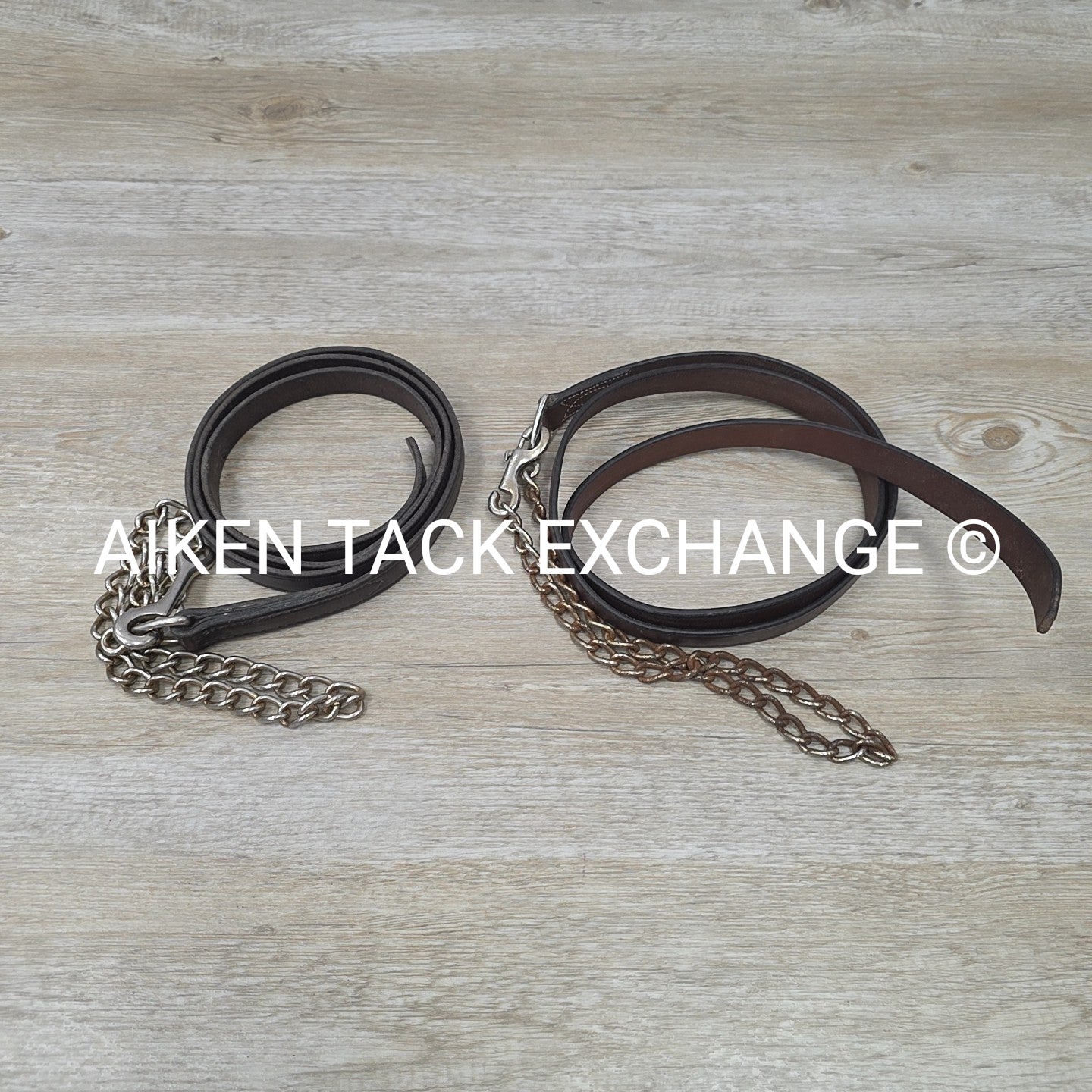 BARGAIN BUNDLE: Perri's & Unknown Brand Leather Lead with Chain