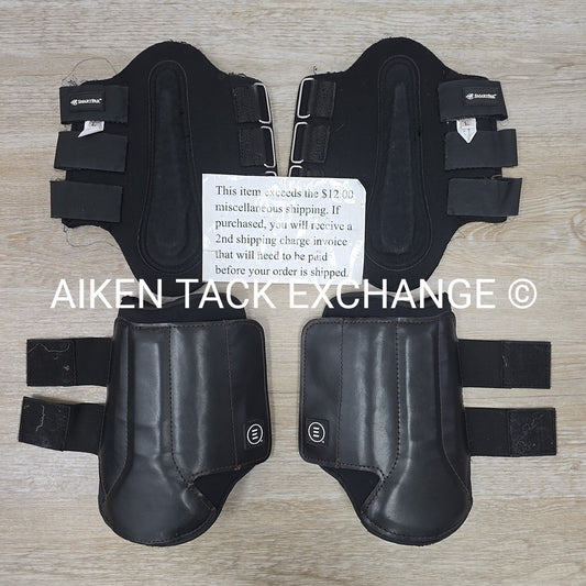 BARGAIN BUNDLE: EquiFit Essential EveryDay Boot, Front, Medium & SmartPak Brushi