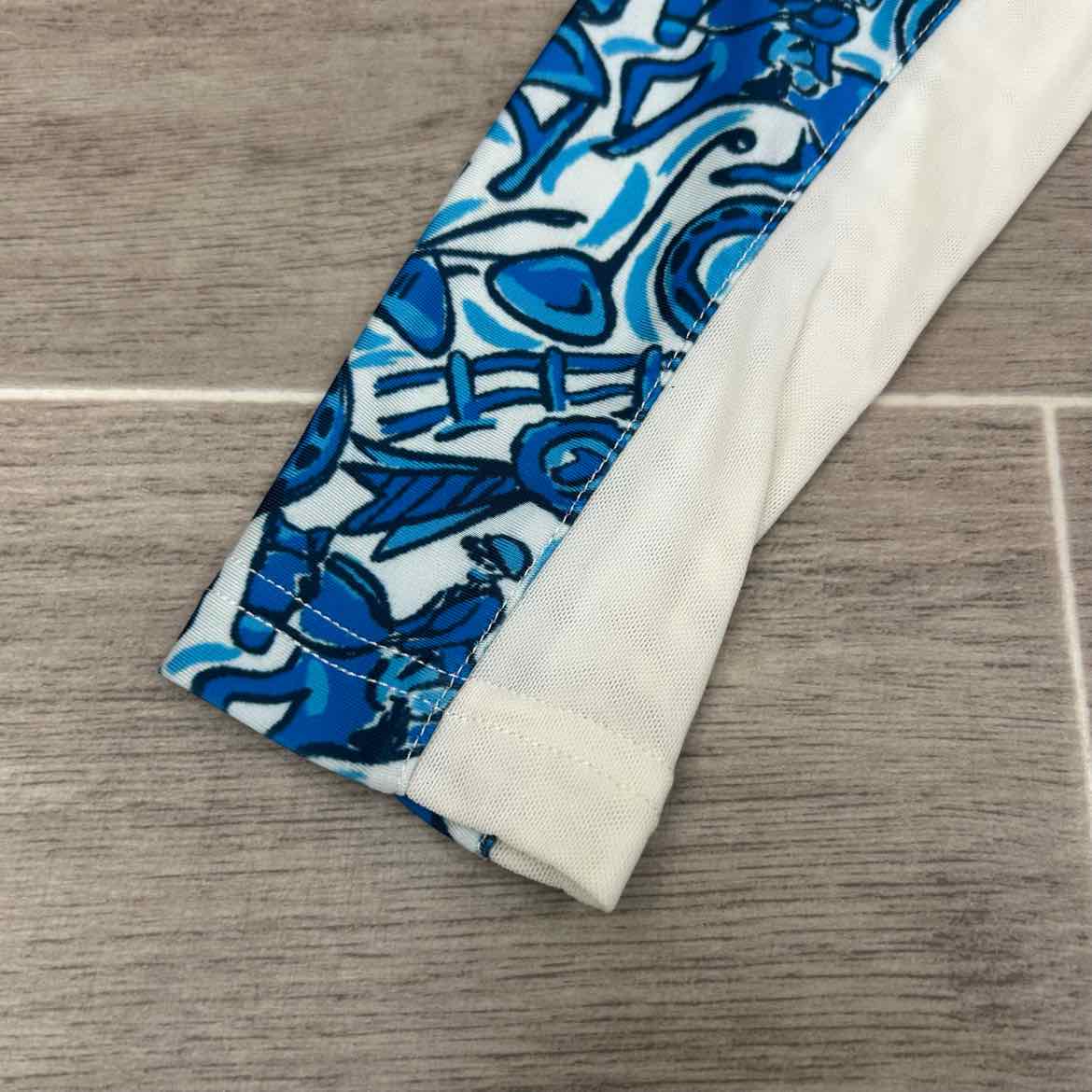 Belle & Bow Long Sleeve Sun Shirt, Size 12