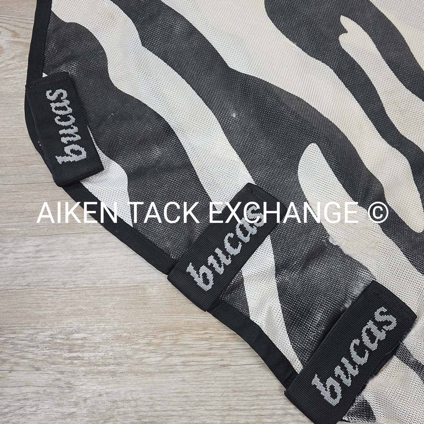 Bucas Buzz-Off Zebra Fly Sheet with High Neck, Size 84"