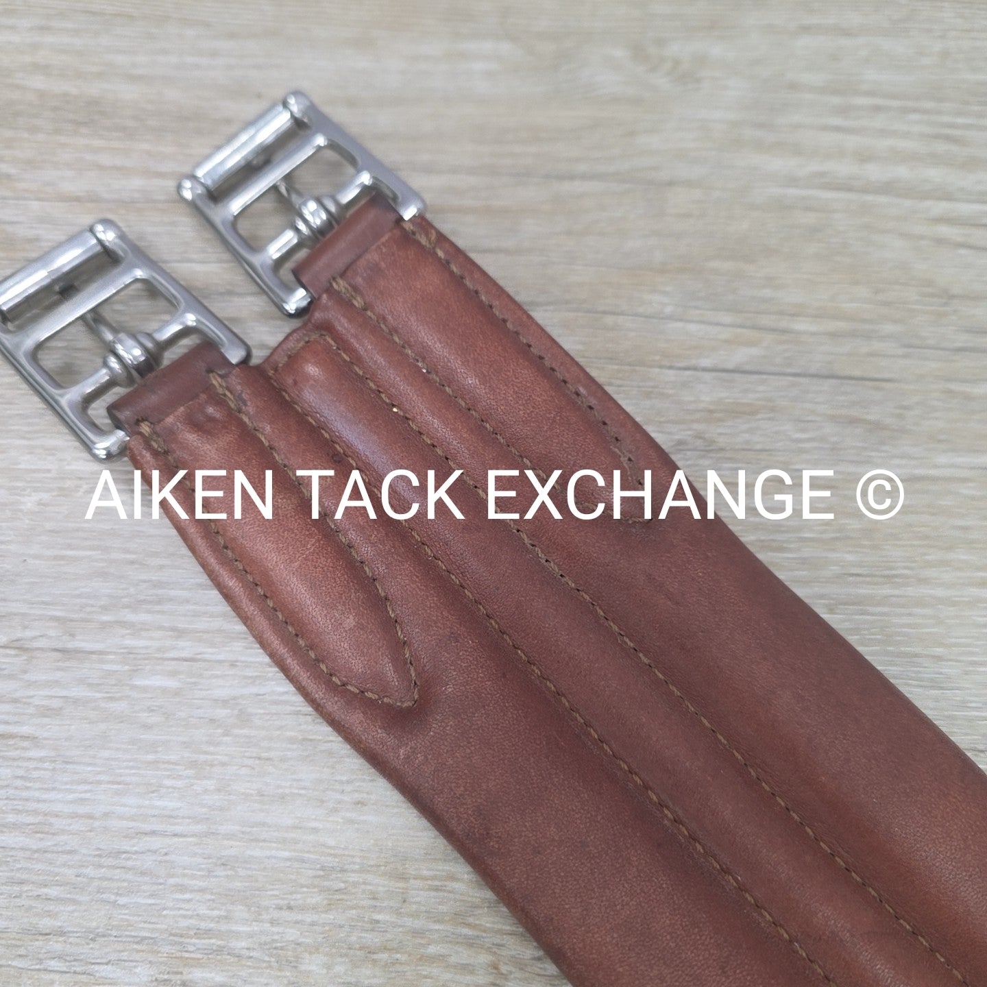 HDR Girth, Single End Elastic, Brown, 44"