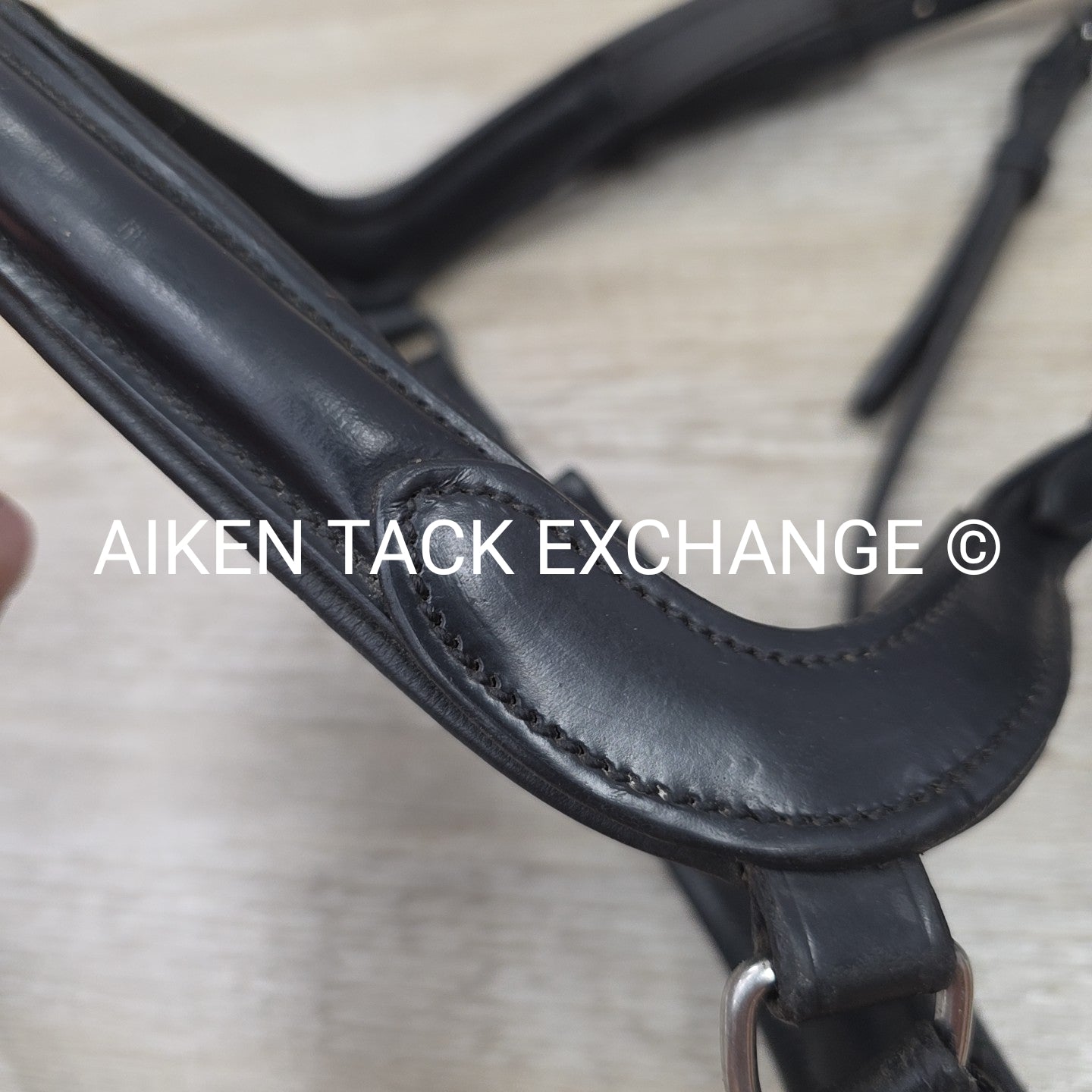 SmartPak Wellfleet Anatomic Bridle with Reins, Black, Size Full