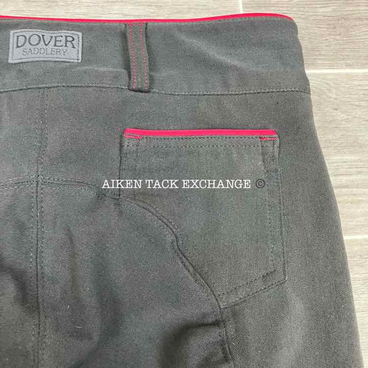 Dover Saddlery Knee Patch Breeches, Size 26
