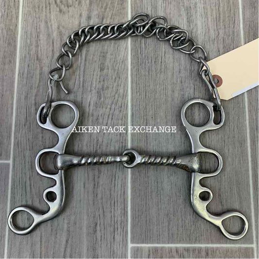Twisted Single Joint Argentine Bit 4.75"