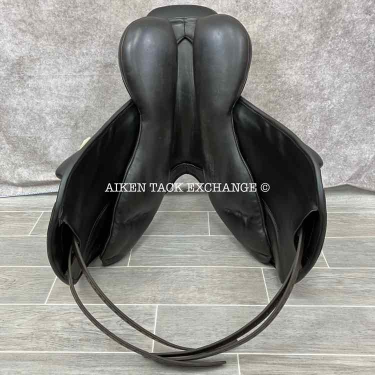 2016 Ideal Impala Professional Monoflap Jump Saddle, 18" Seat, Wide Tree, Wool Flocked Panels