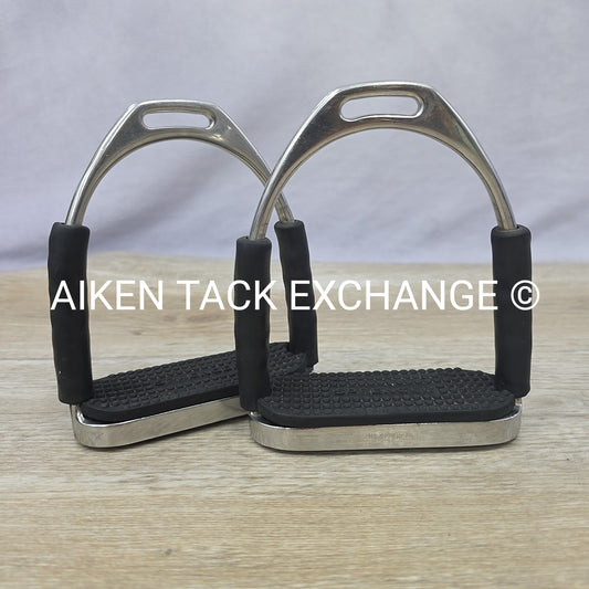 Herm Sprenger Original System 4-F Jointed Flex Stirrup Irons 4.75"