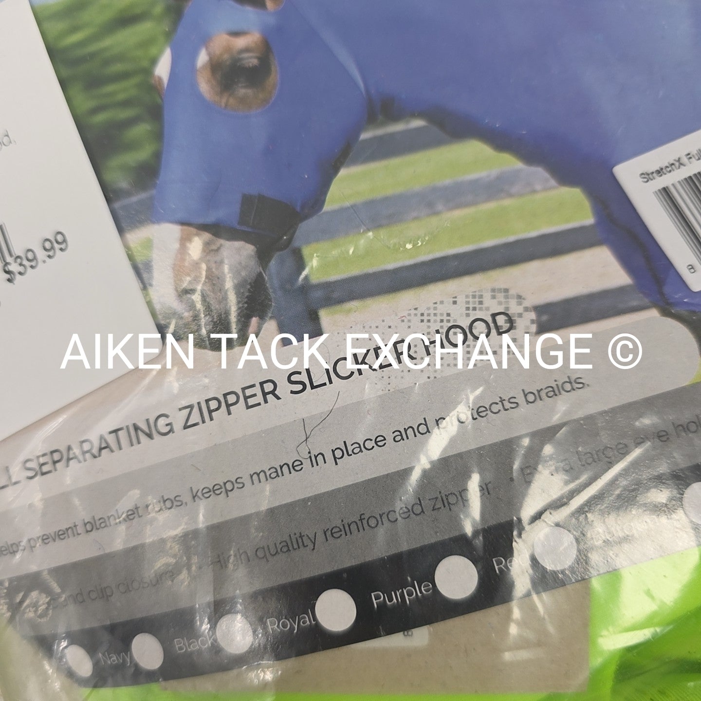 Gatsby StretchX Zipper Slicker Hood, Size X-Large