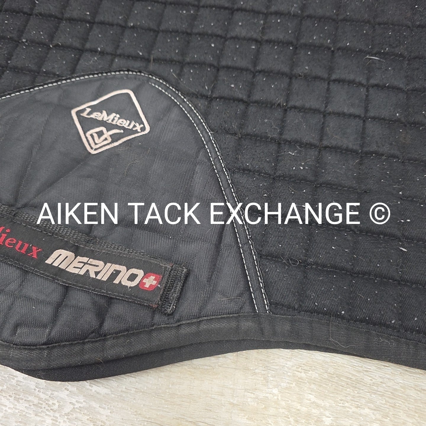 LeMieux Square Merino Half Lined Close Contact Saddle Pad, Large