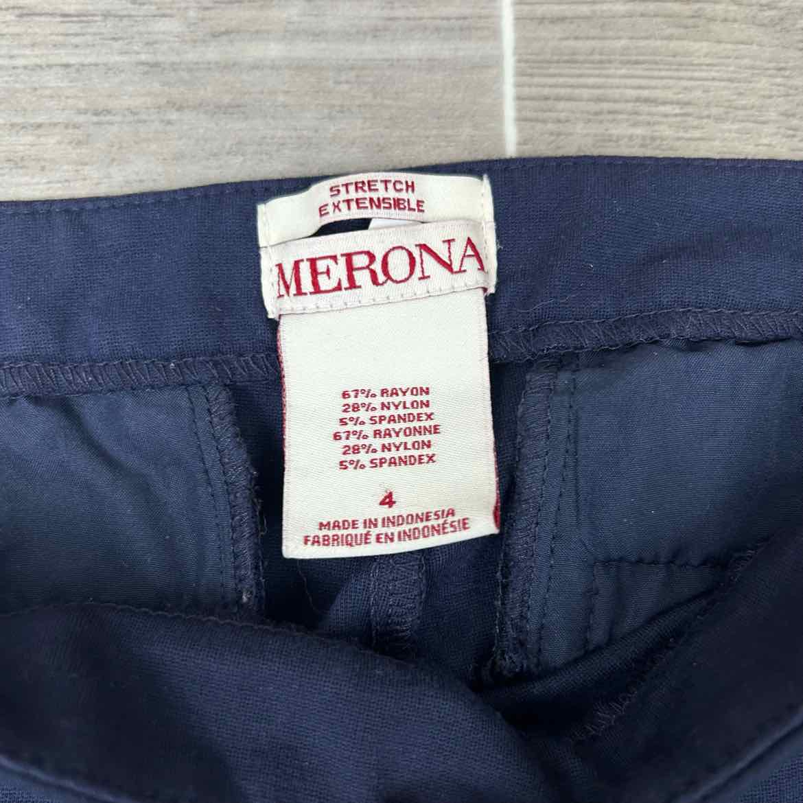 Merona Stretch Pants, Size 4